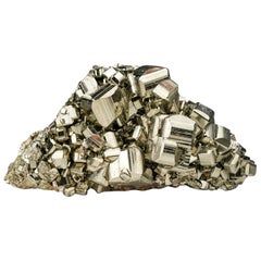 Genuine Pyrite Cluster from Huanuco Province, Peru (2.3 lbs)