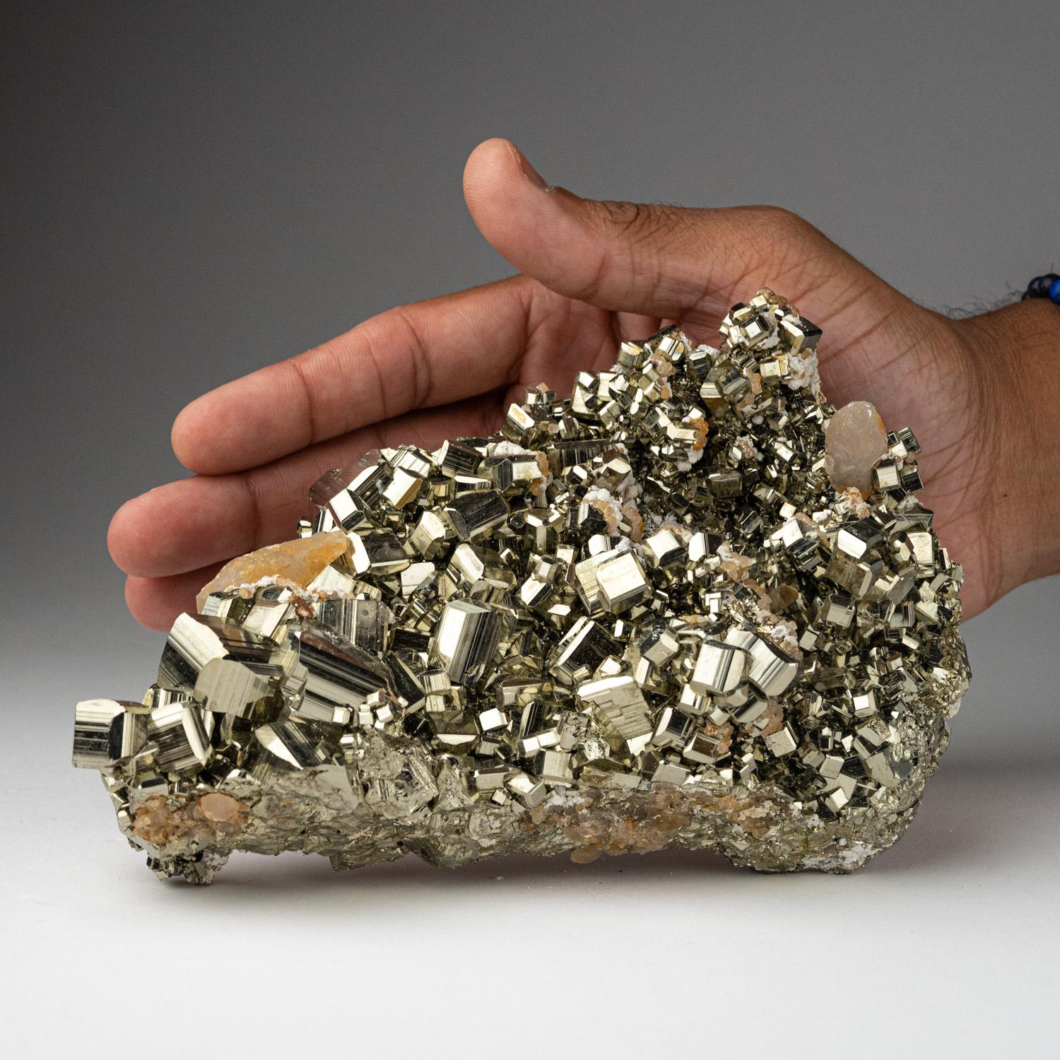 where is pyrite found in the world