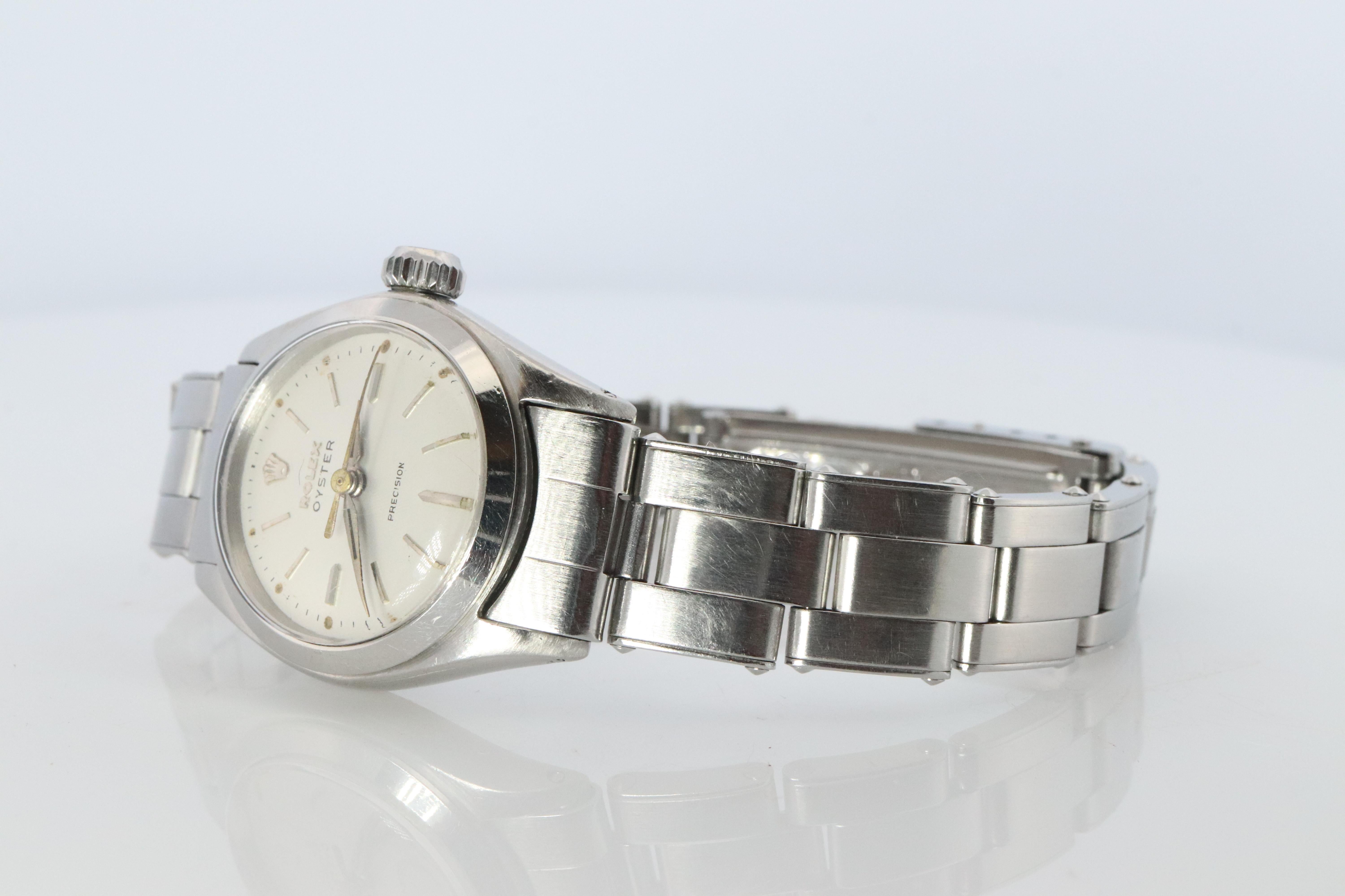 Reloj Rolex 6410 original. Reloj de pulsera automático de señora ROLEX Oyster Precision. Moderno en venta