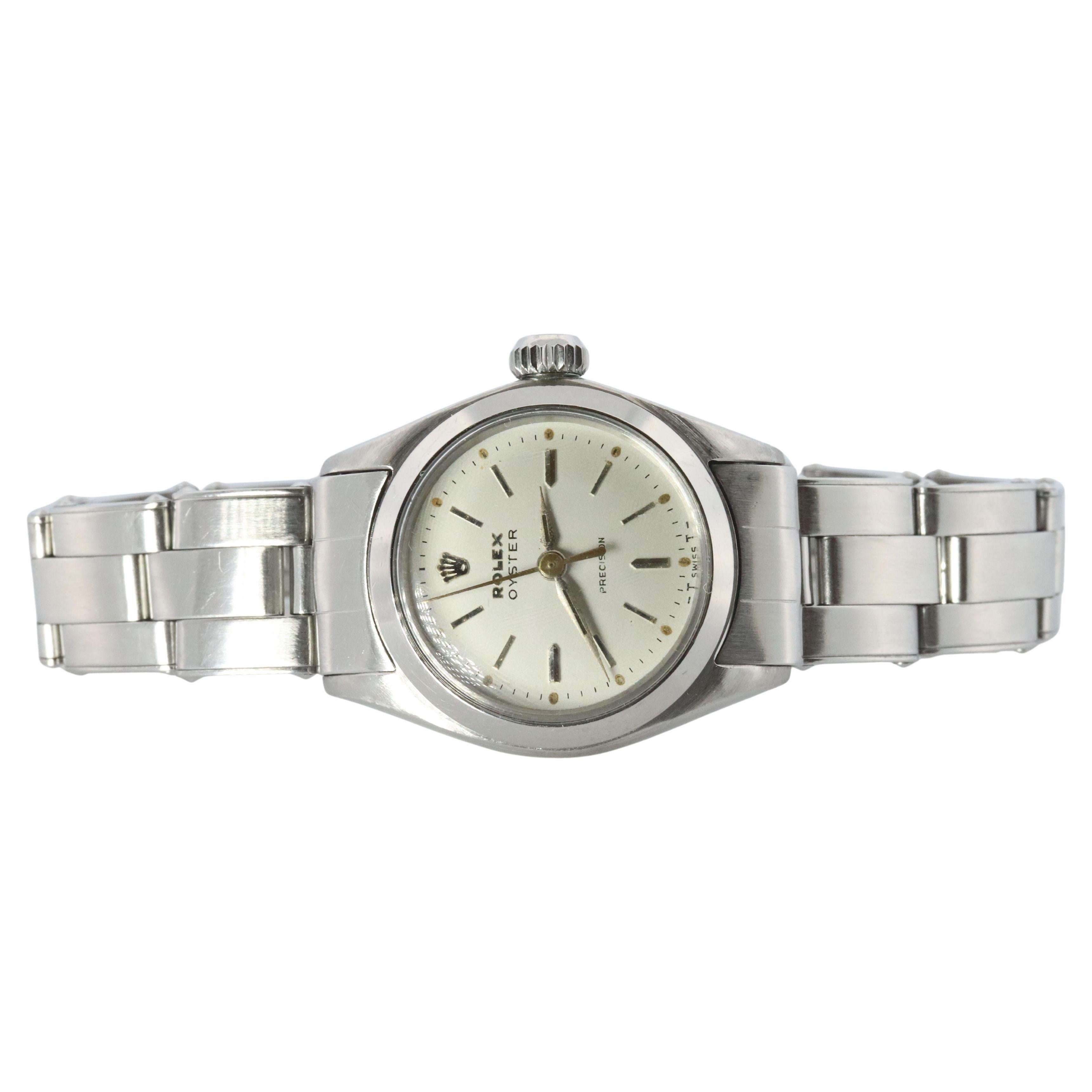 Reloj Rolex 6410 original. Reloj de pulsera automático de señora ROLEX Oyster Precision. en venta