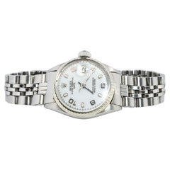 Reloj Rolex 6517 Oyster Perpetual auténtico. Señoras ROLEX Automático Bisel WG.