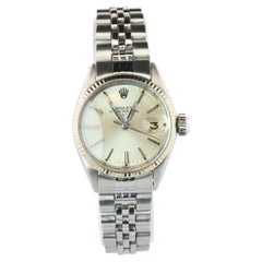 Genuine Rolex 6517 Oyster Perpetual Watch. Ladies ROLEX Automatic WG Bezel.