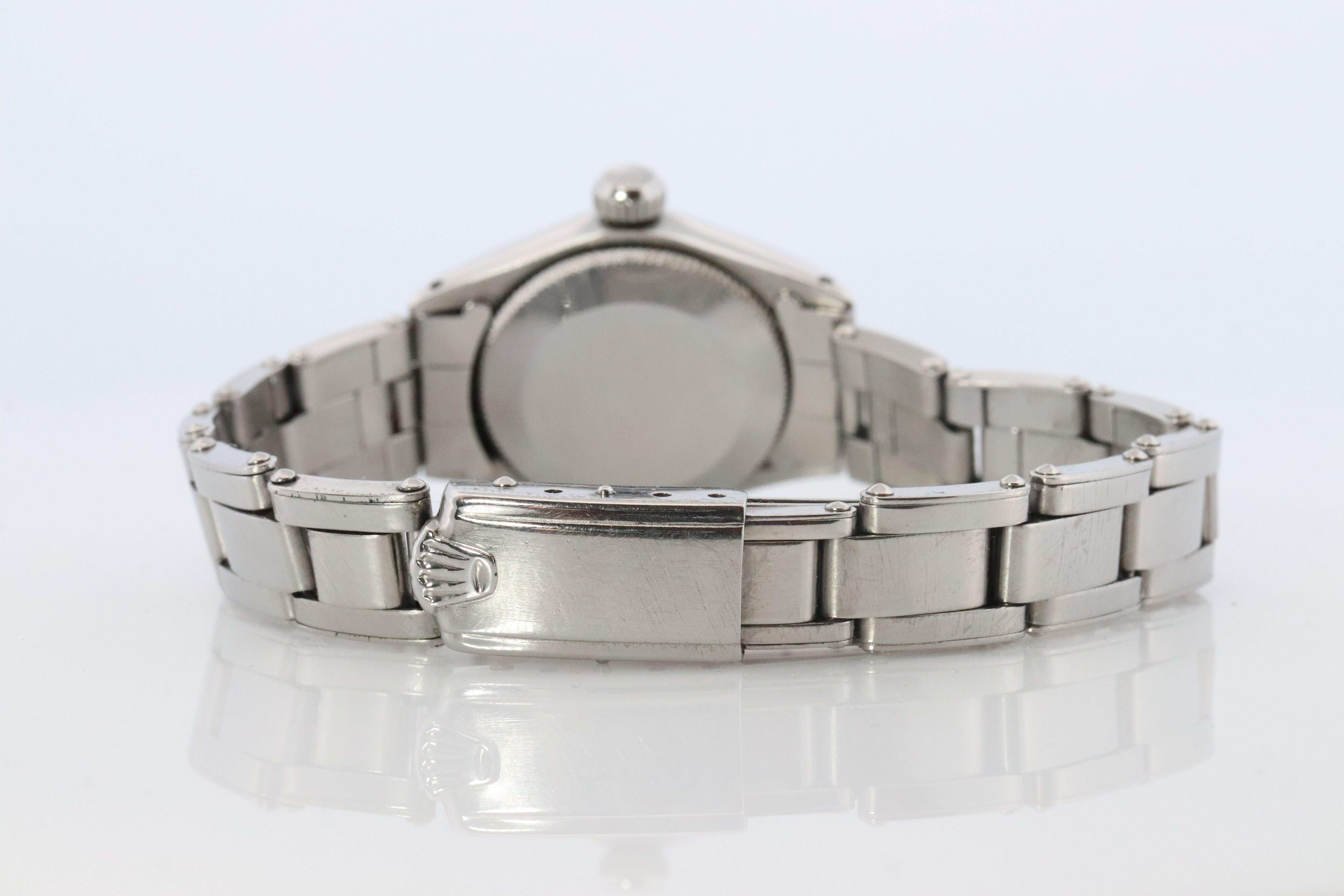 Genuine Rolex 6618 Watch. Ladies ROLEX Oyster Perpetual Automatic Wristwatch. For Sale 1
