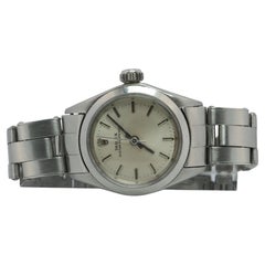 Genuine Rolex 6618 Watch. Ladies ROLEX Oyster Perpetual Automatic Wristwatch.