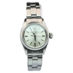 Genuine Rolex 6618 Watch. Ladies ROLEX Oyster Perpetual Automatic Wristwatch.