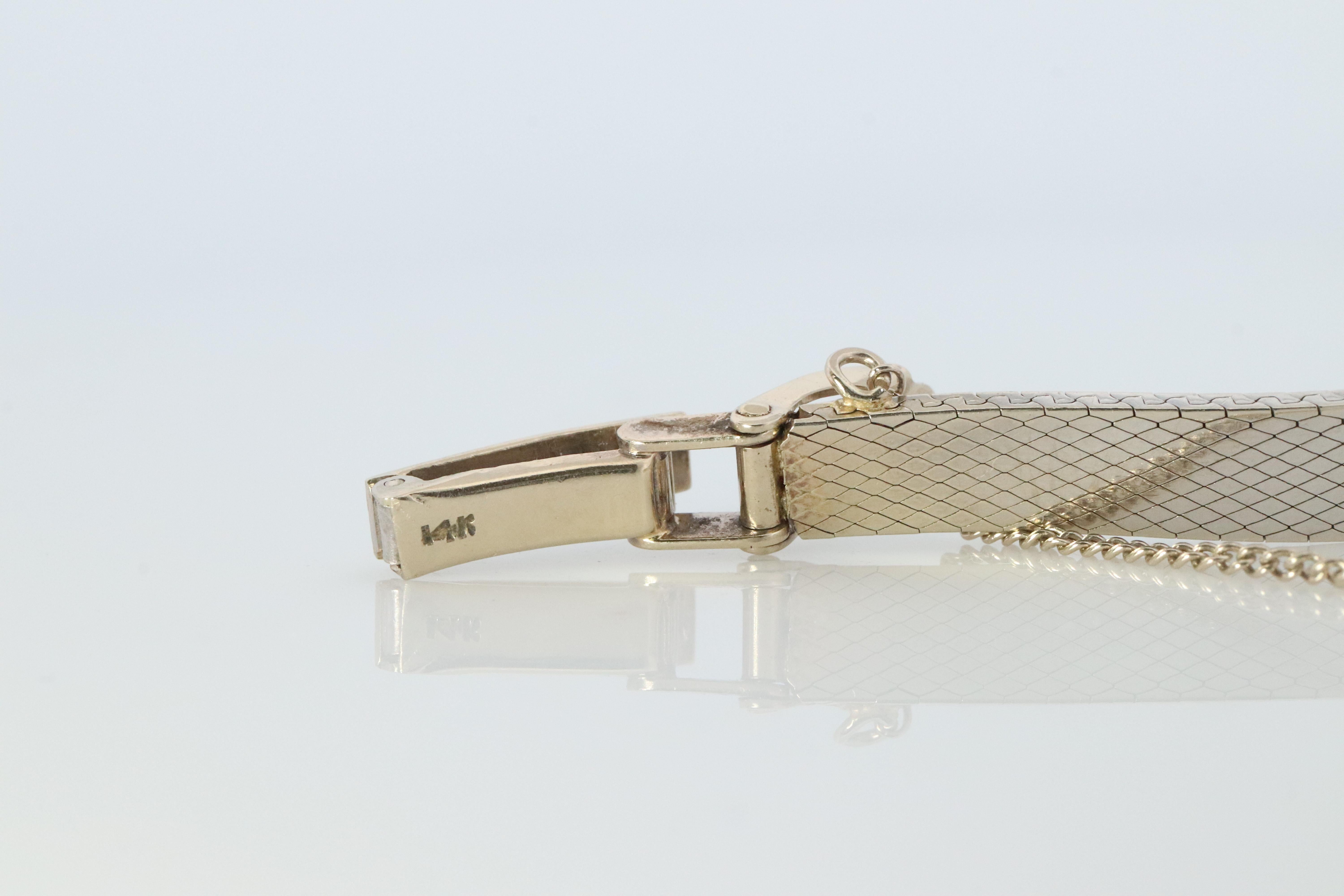 Genuine Rolex Watch. 14k WG Ladies Rolex Mechanical Windup Watch. For Sale 6