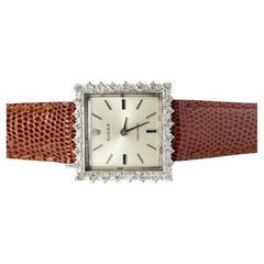 Orologio Rolex originale. Lunetta con diamanti 1970s Ladies Manual Rolex 2611 Precision