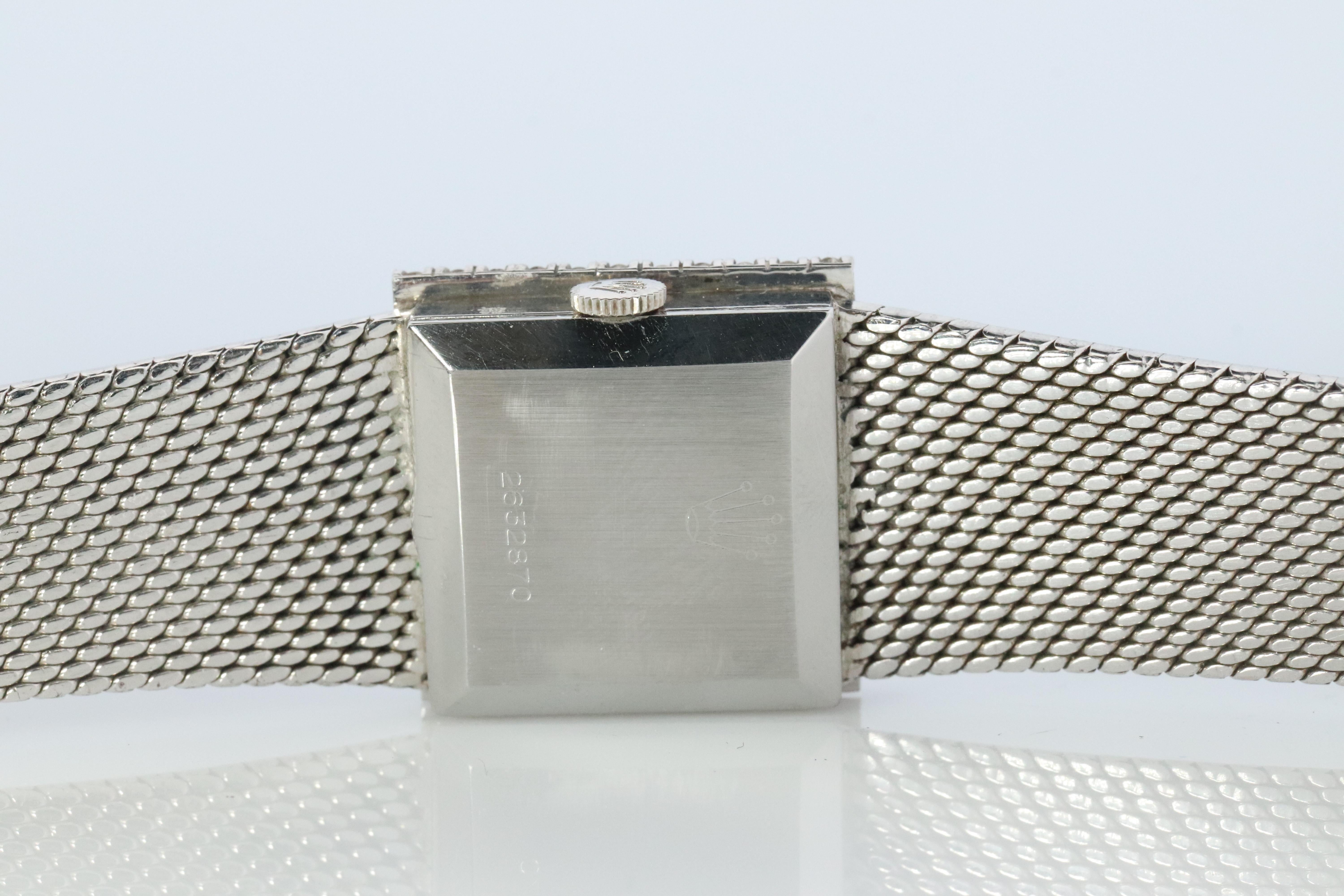  Montre Rolex véritable. Montre pour femmes ROLEX 2611 précision, 1971 Pour femmes 