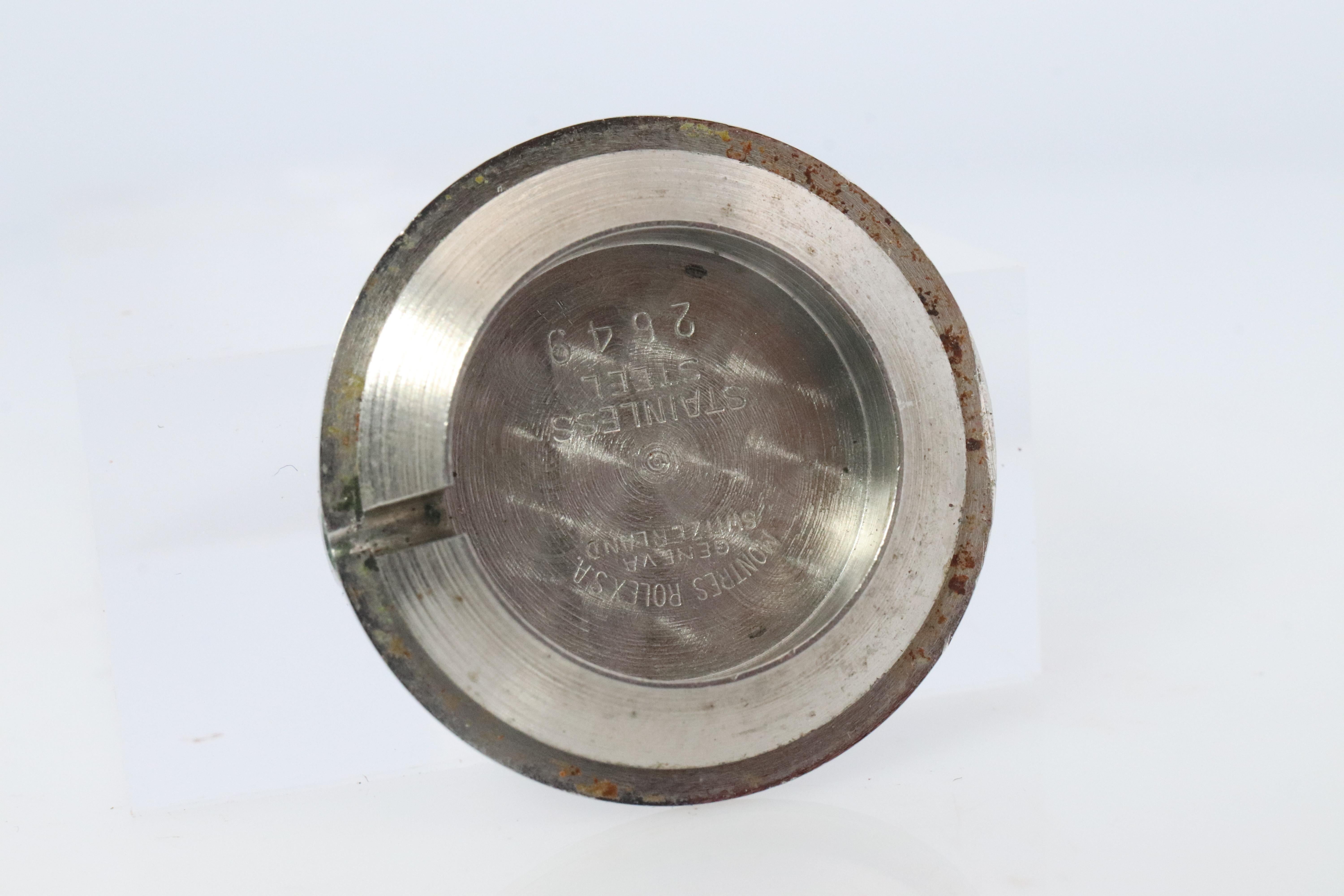 Echte Rolex-Uhr. Diamant-Lünette Damen ROLEX 2649 Präzision. im Angebot 7