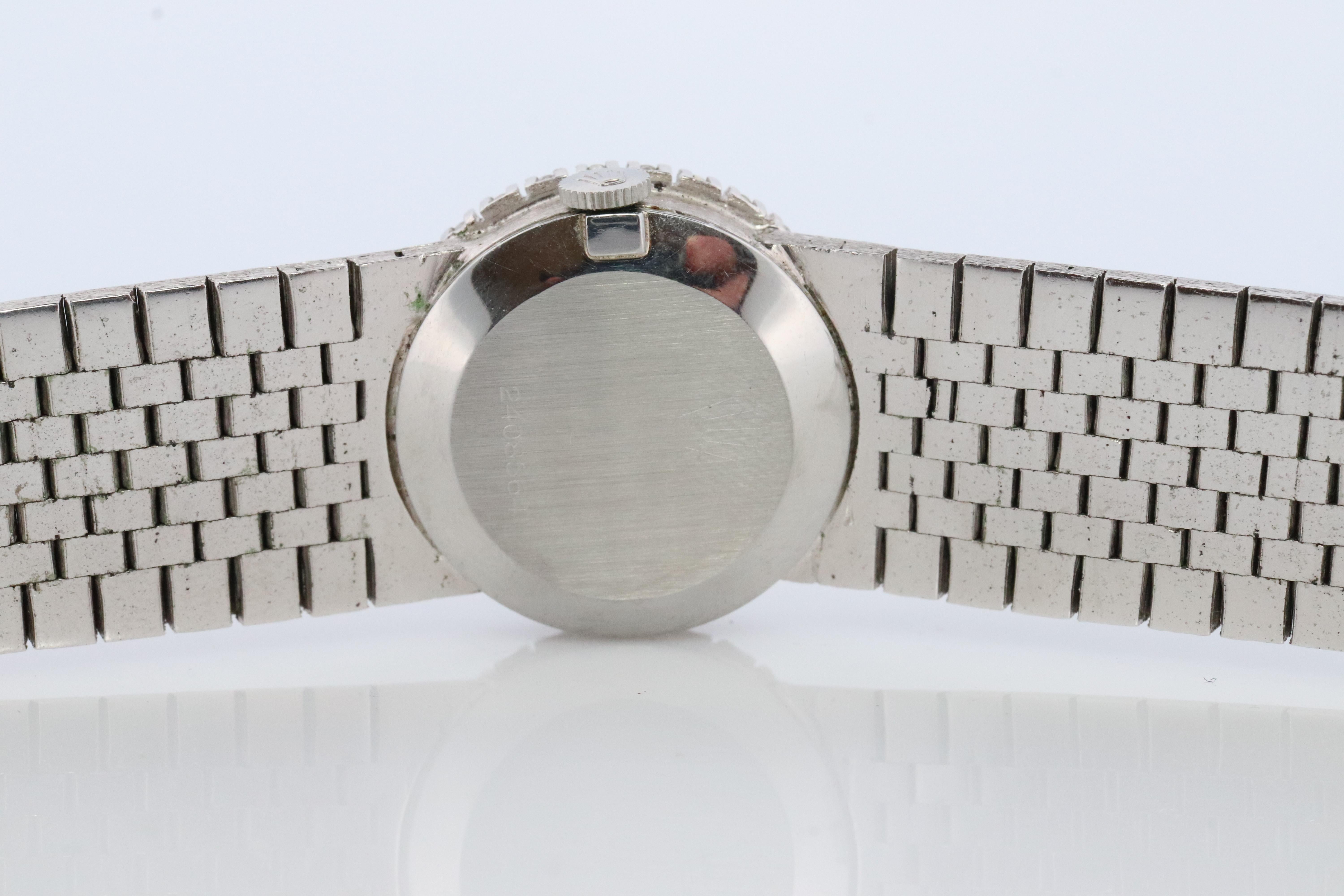 Echte Rolex-Uhr. Diamant-Lünette Damen ROLEX 2649 Präzision. 2