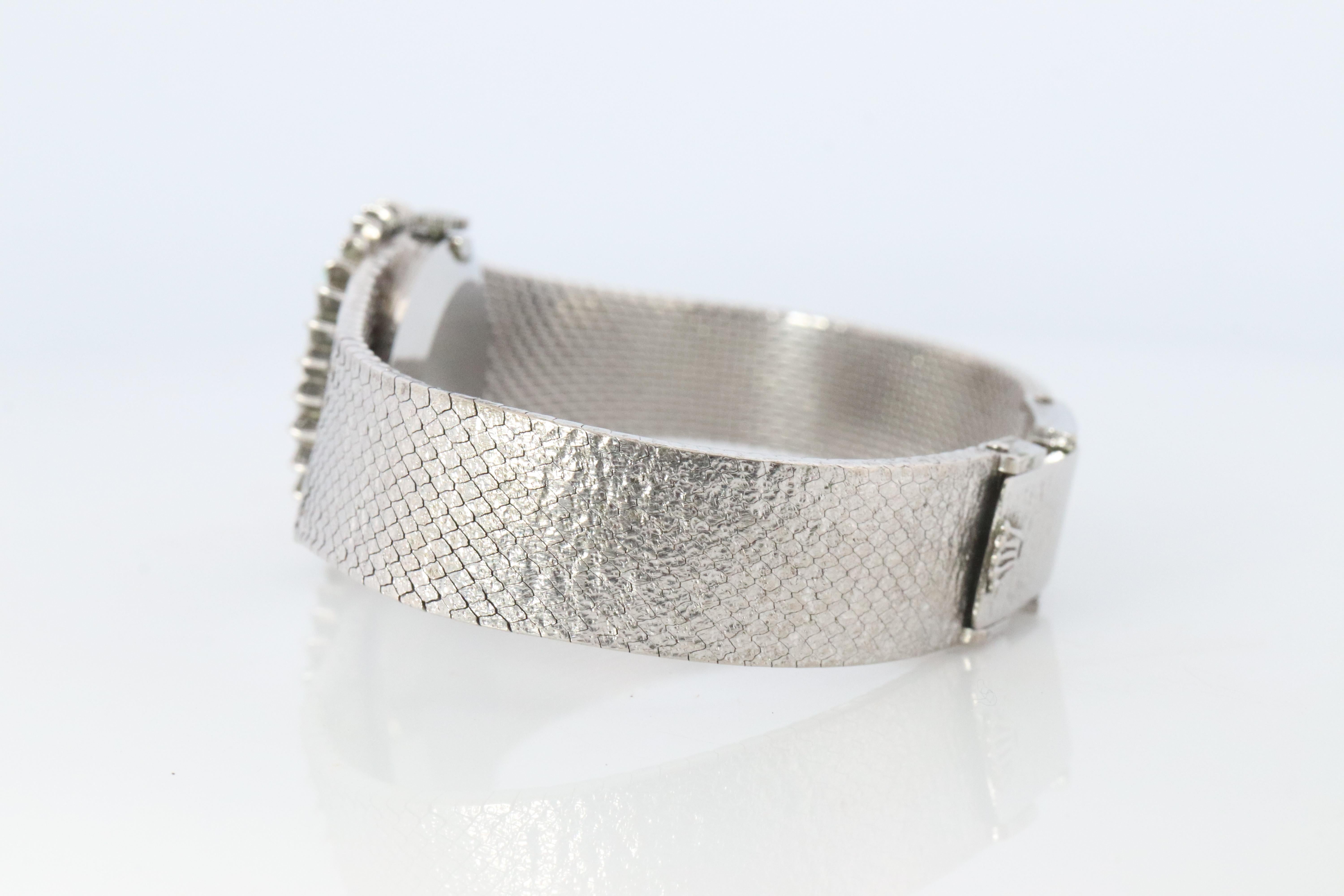 Echte Rolex-Uhr. Diamant-Lünette Damen ROLEX 2649 Präzision. im Angebot 1