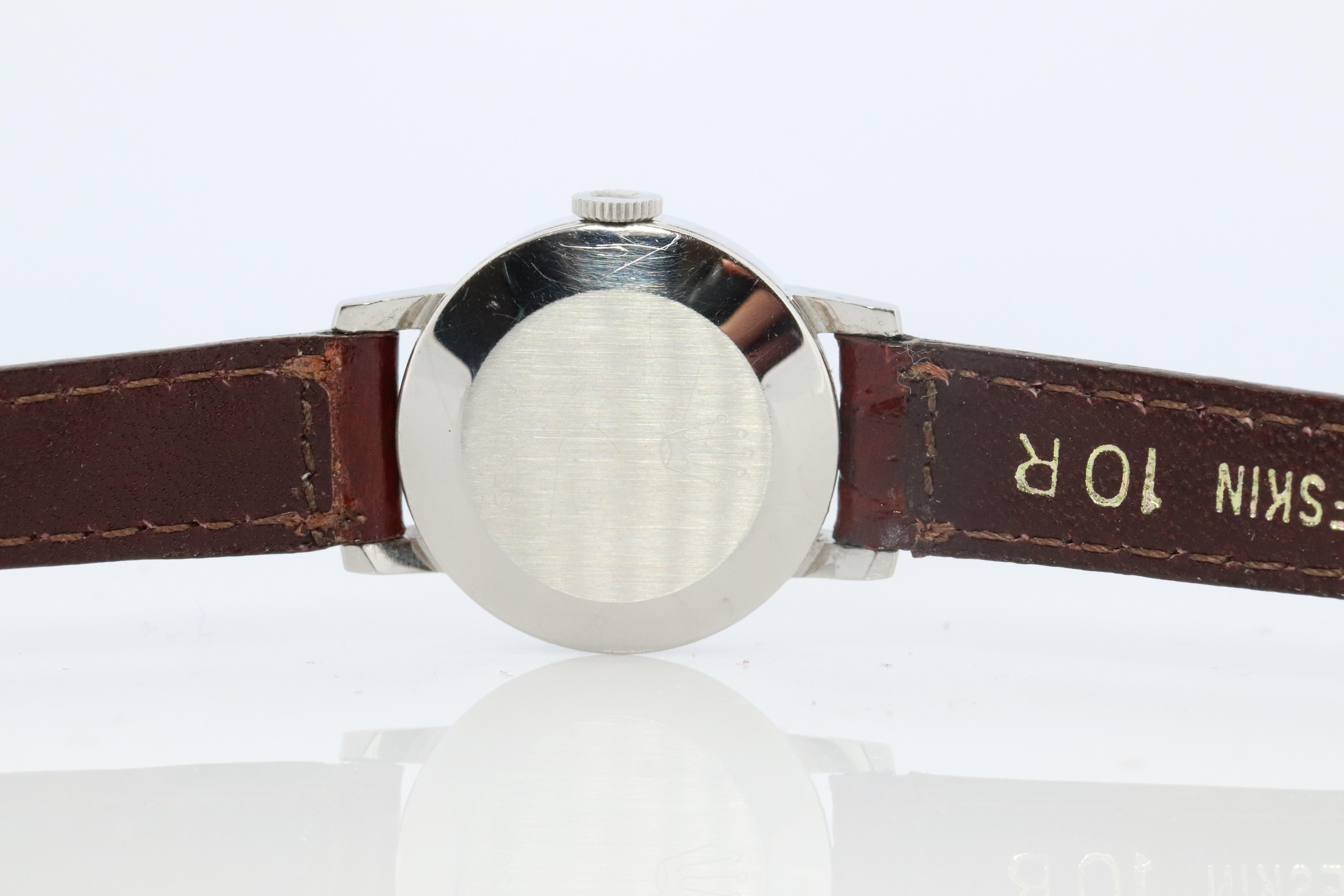 Women's Genuine Rolex Watch. Ladies ROLEX 2649 Precision Cocktail Watch. For Sale
