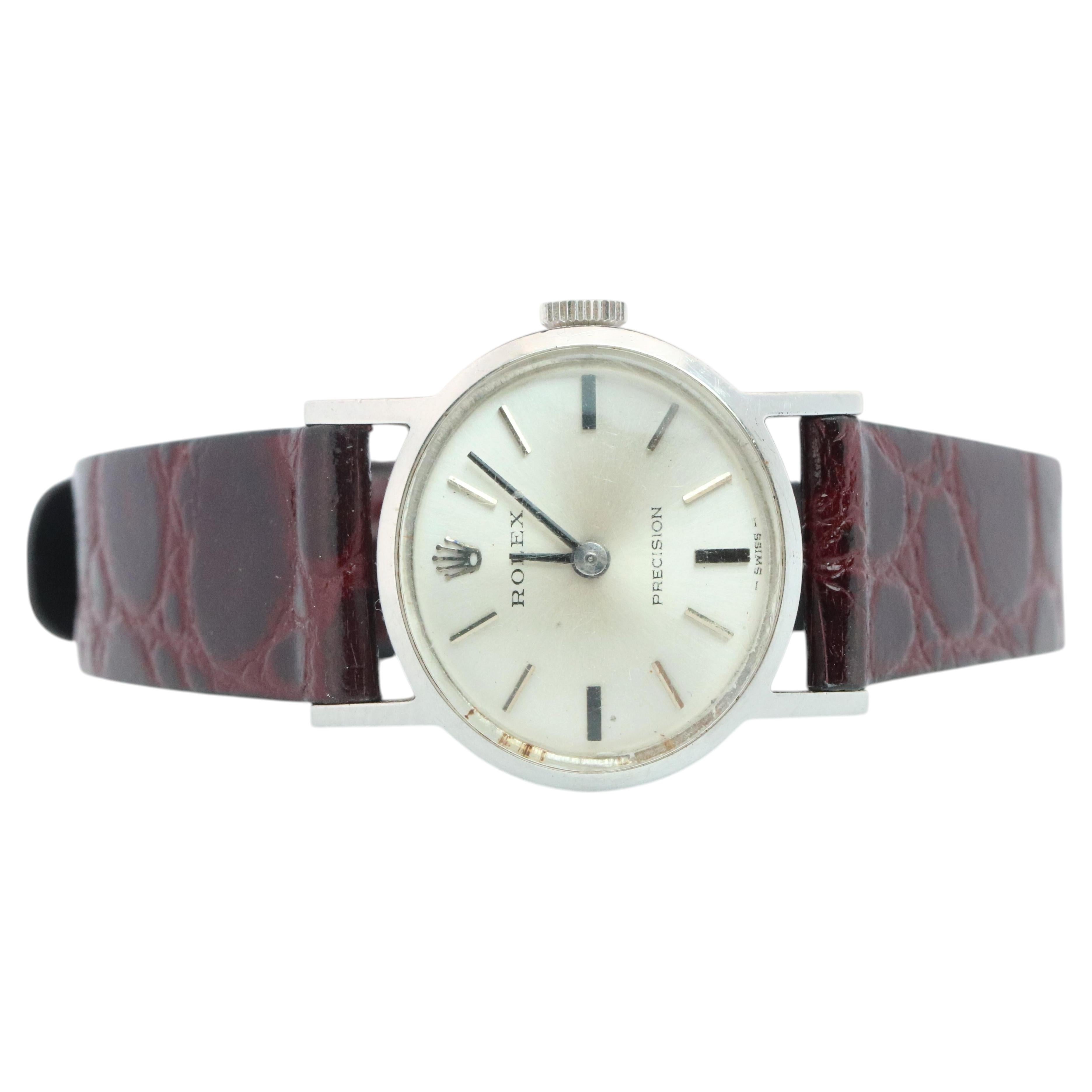 Reloj Rolex auténtico. Reloj de cuerda manual vintage Rolex 2653 para señora.