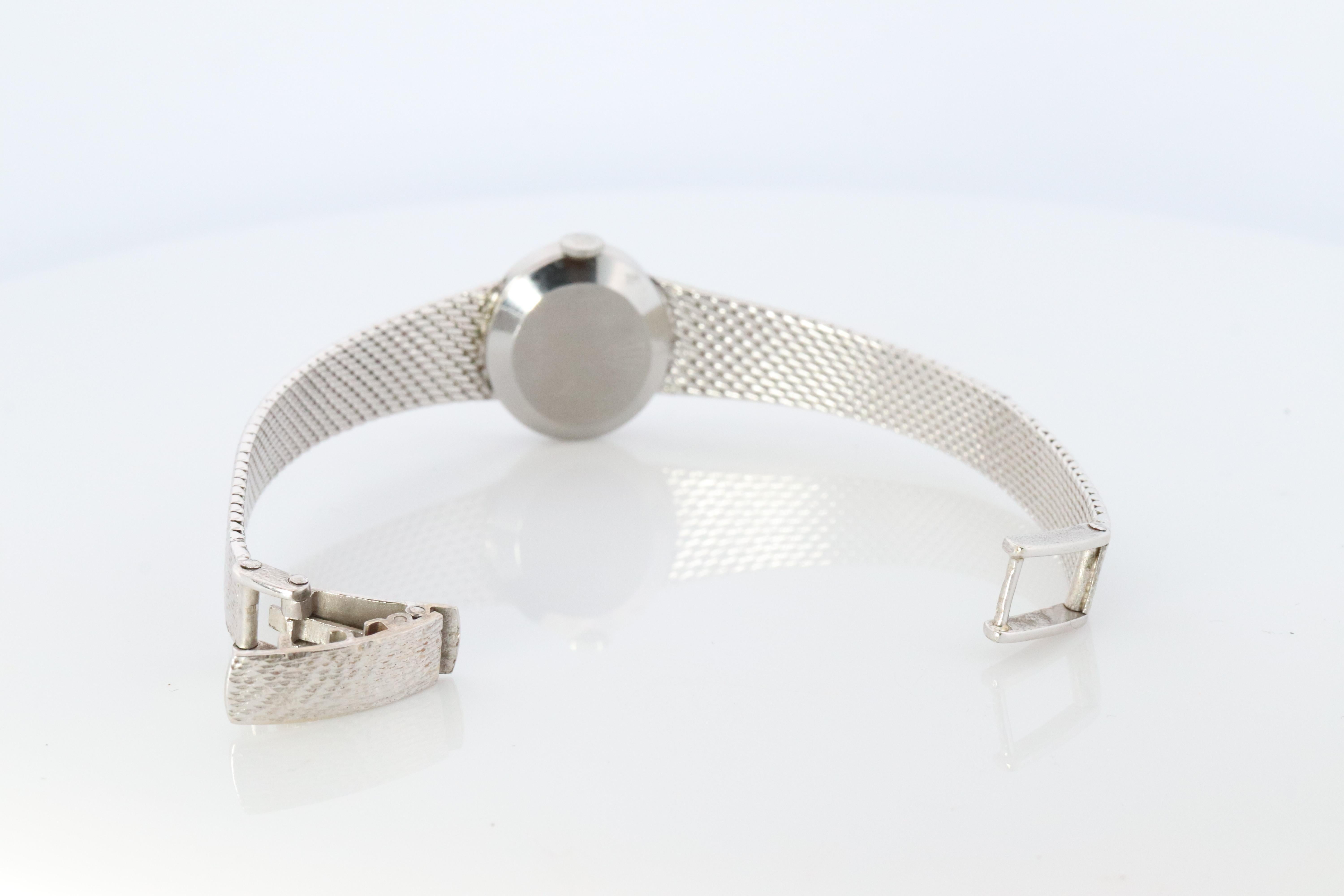 Genuine Rolex Watch. Ladies Rolex 2653 Vintage Stainless Bracelet Watch. For Sale 5
