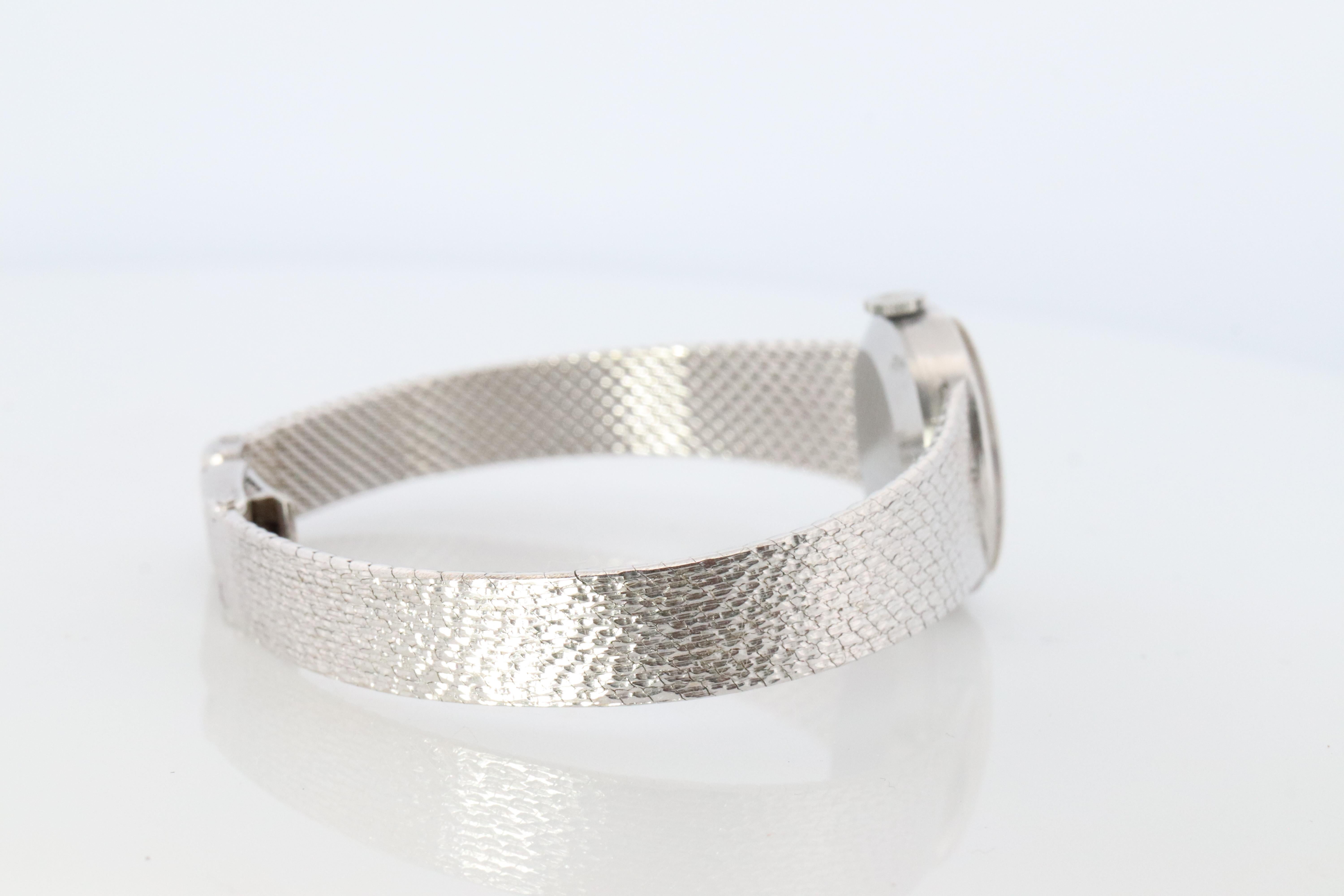 Genuine Rolex Watch. Ladies Rolex 2653 Vintage Stainless Bracelet Watch. For Sale 3