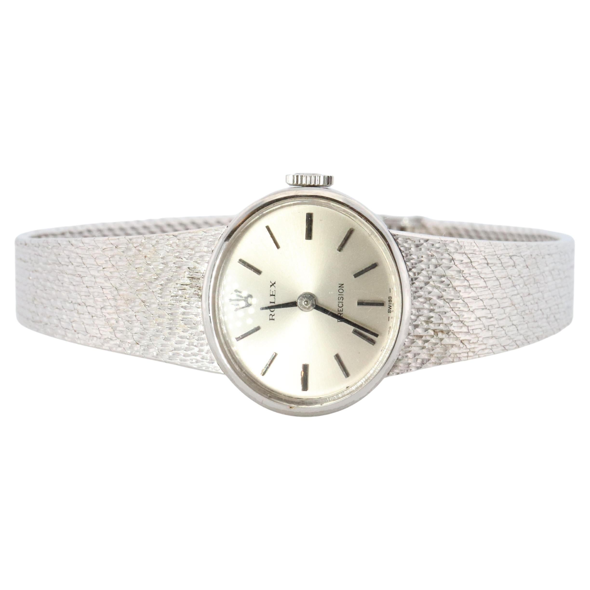 Genuine Rolex Watch. Ladies Rolex 2653 Vintage Stainless Bracelet Watch. For Sale
