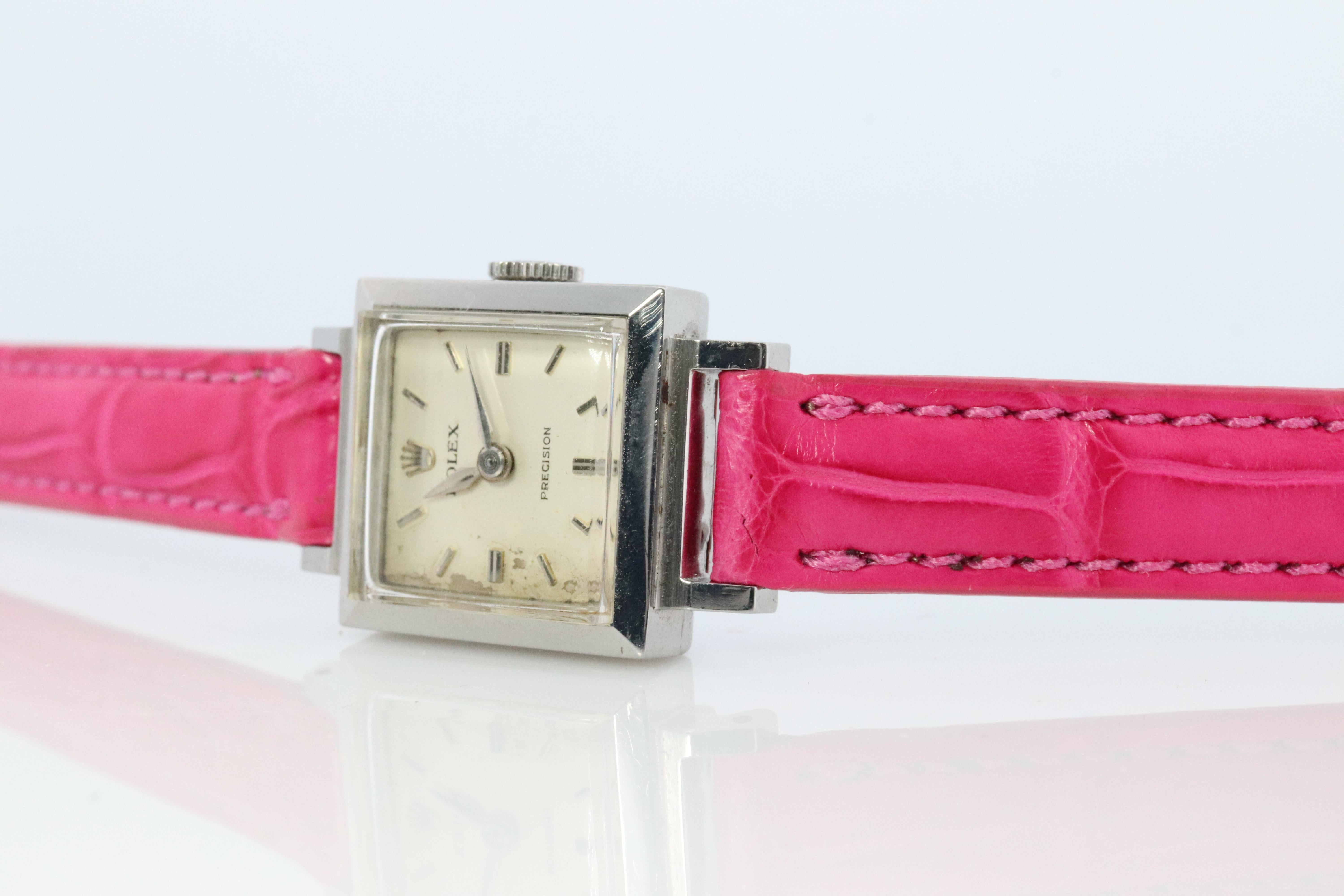 Echte Rolex-Uhr. Damen Rolex 3408 Mechanische Uhr. im Zustand „Gut“ in Port Charlotte, FL
