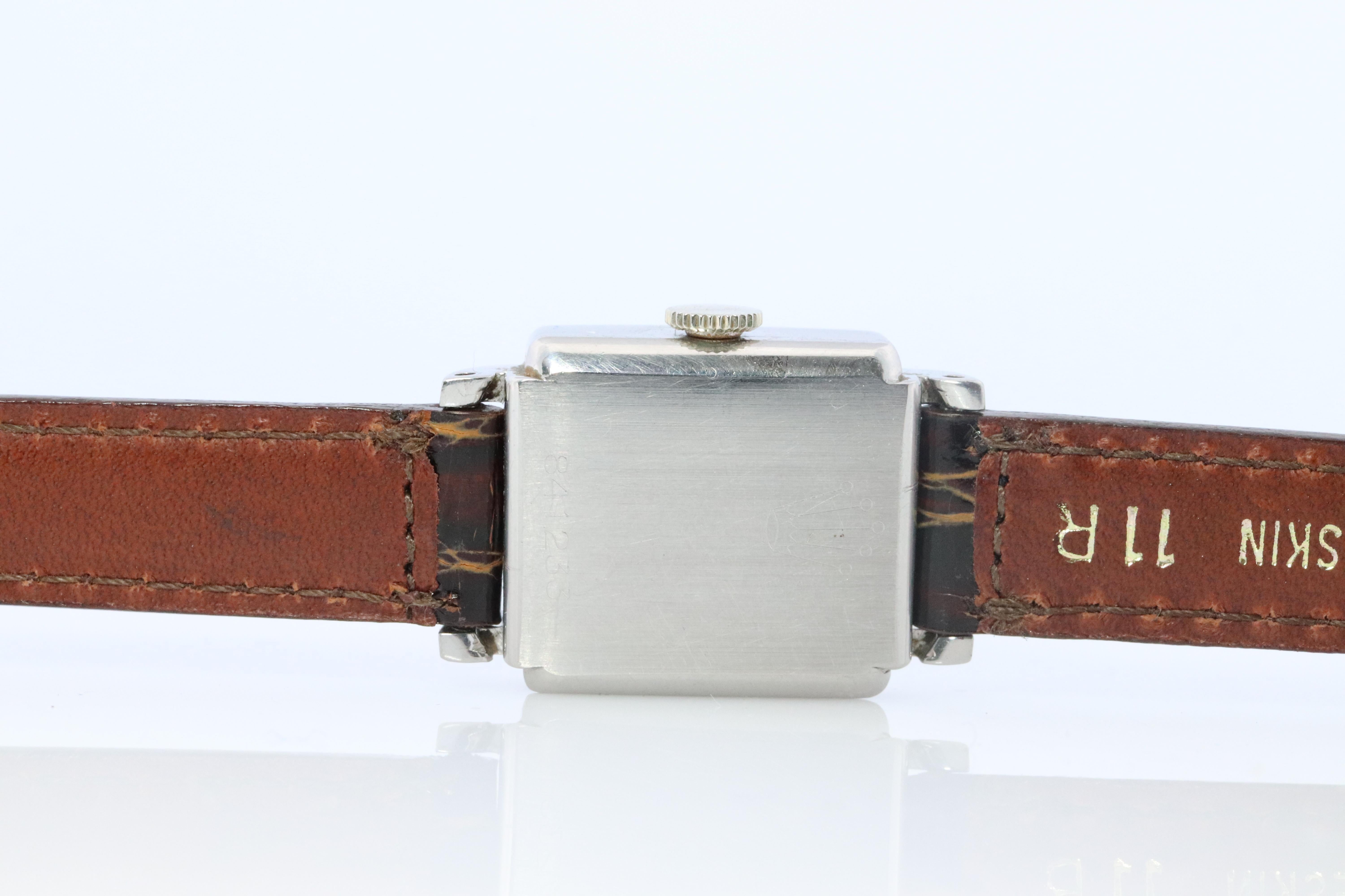 Genuine Rolex Watch. Ladies Rolex 3458 Mechanical Watch. For Sale 2