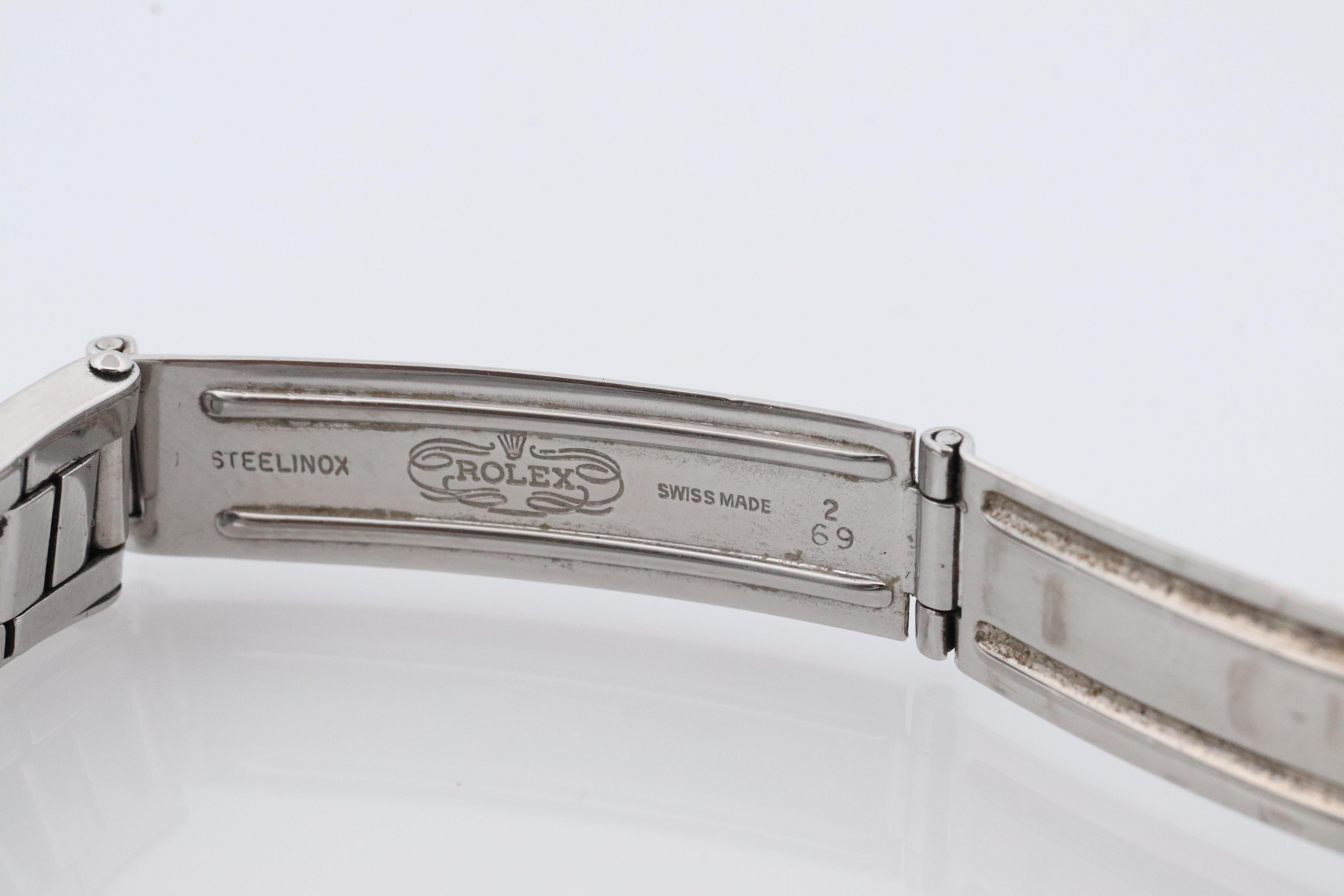Echte Rolex-Uhr. Damen ROLEX 6623 Automatik-Armbanduhr. 2
