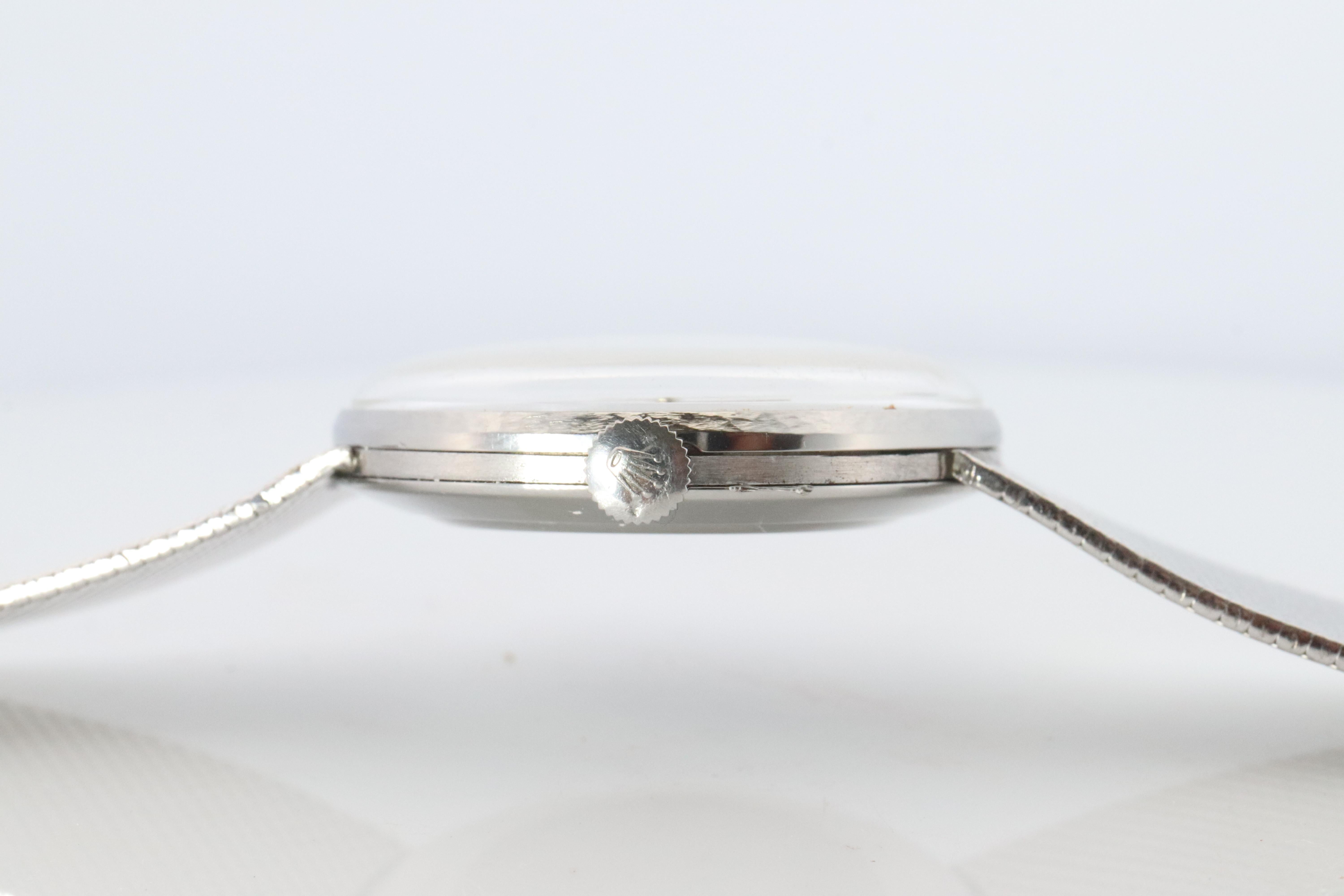 Echte Rolex-Uhr. Herren ROLEX 3411 Präzision 34mm Edelstahl im Angebot 4