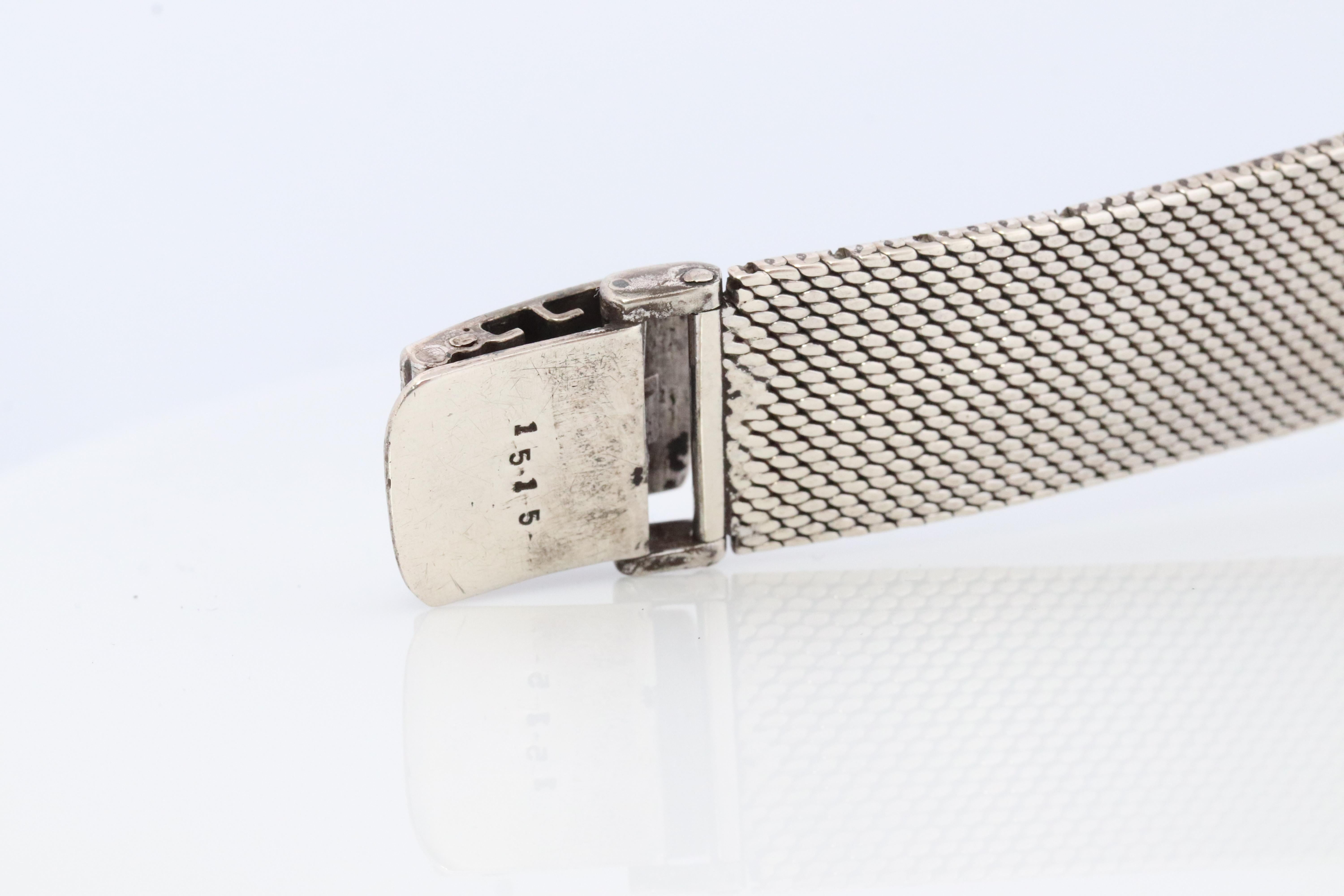 Taille grossière Montre Rolex véritable. ROLEX 34,110 Precision 33 mm 1225 acier inoxydable pour hommes