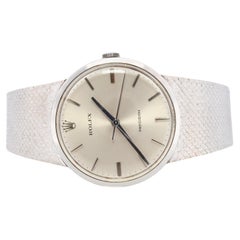 Montre Rolex véritable. ROLEX 34,110 Precision 33 mm 1225 acier inoxydable pour hommes