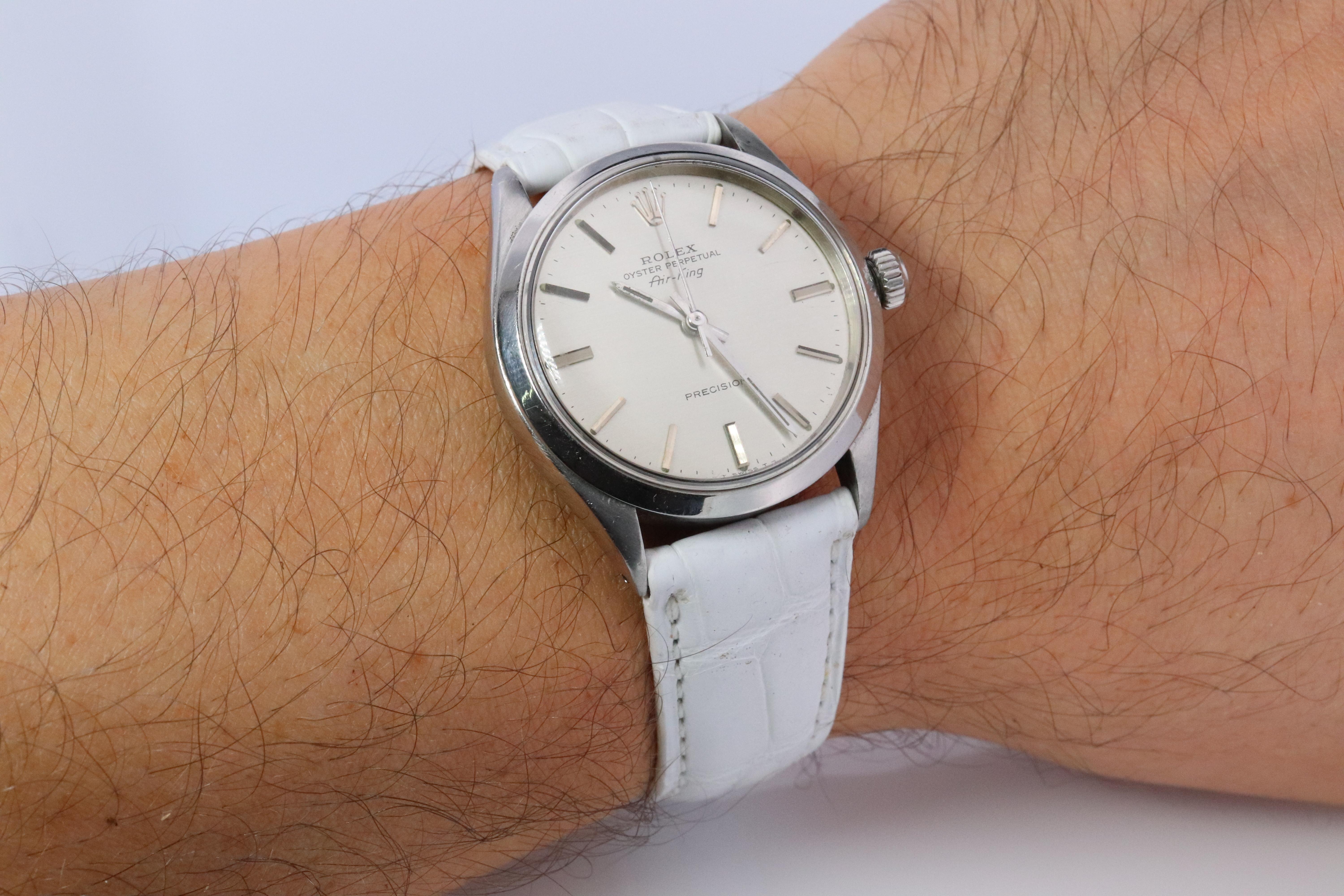 Orologio Rolex originale. Uomo ROLEX 5500 Air King Precision 34mm in vendita 1
