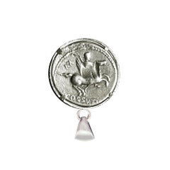 Genuine Roman Coin 1st Cent. BC Pendant depicting Medusa