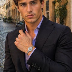 Genuine Roman coin 2nd century BC depicting the Goddess Roma silver bracelet