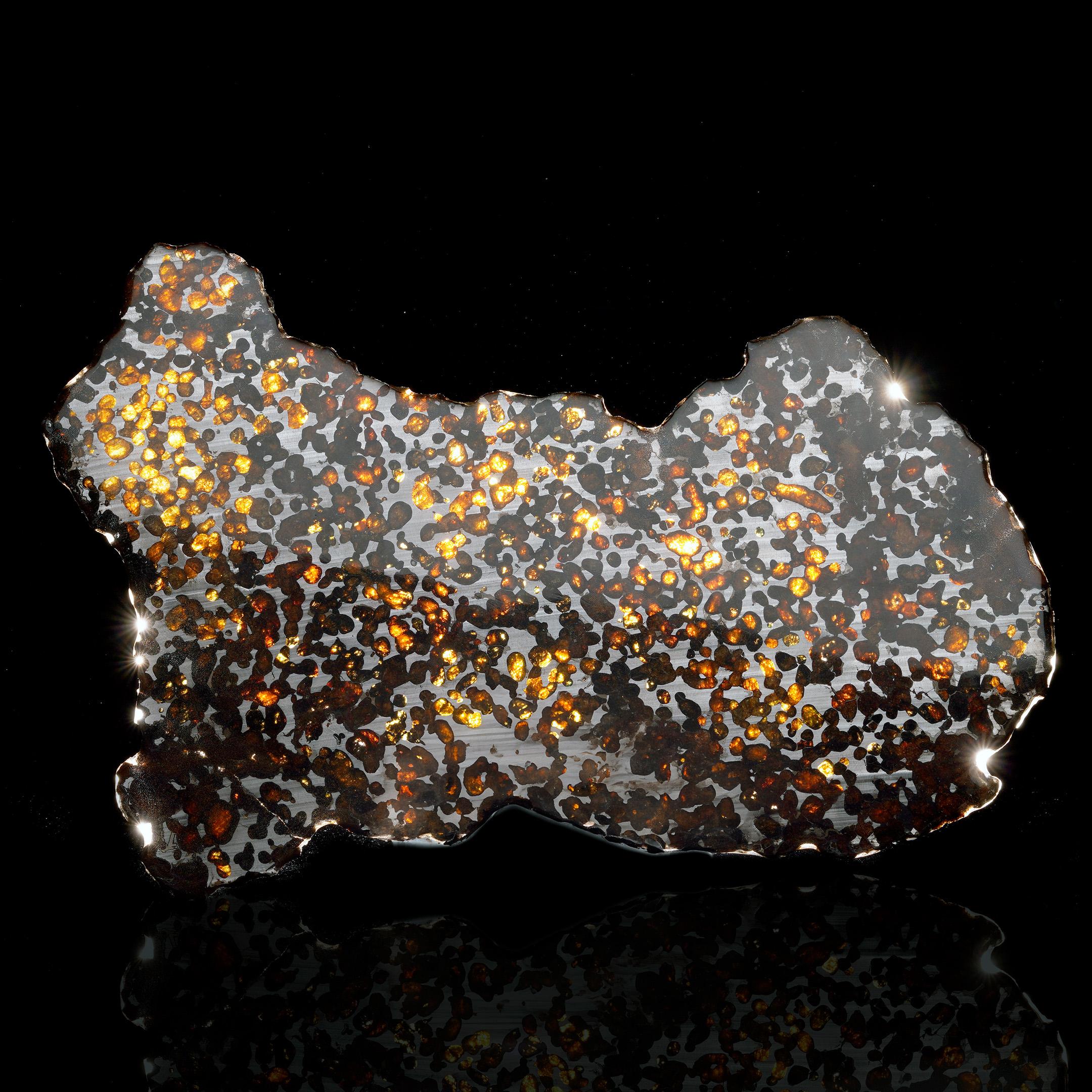 Meteorito de pallasita Sericho auténtico Keniano en venta