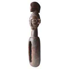 Genuine Slit Drum from the Yaka tribe DR Congo Early 20th Century