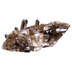 Genuine Smoky Quartz Crystal Cluster from Mina Gerais, Brazil  (15 lbs)