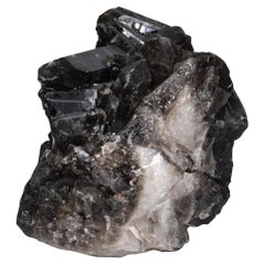 Véritable grappe de cristal de quartz fumé de Minas, Brésil (5.3 lbs)