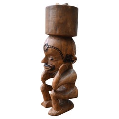 Genuine Snuffbox/container from the Luluwa / Lulua / Bena Lulua tribe Dr Congo
