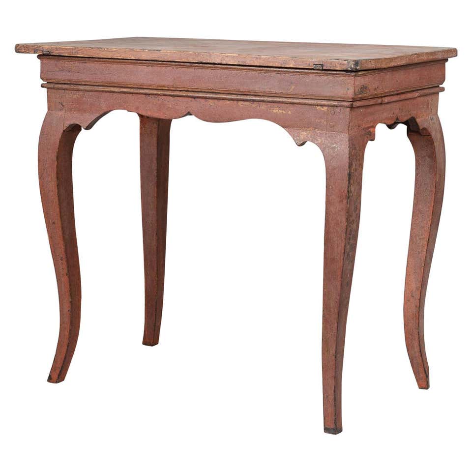 Portuguese Colonial Rosewood Rococo Library Table For Sale at 1stDibs