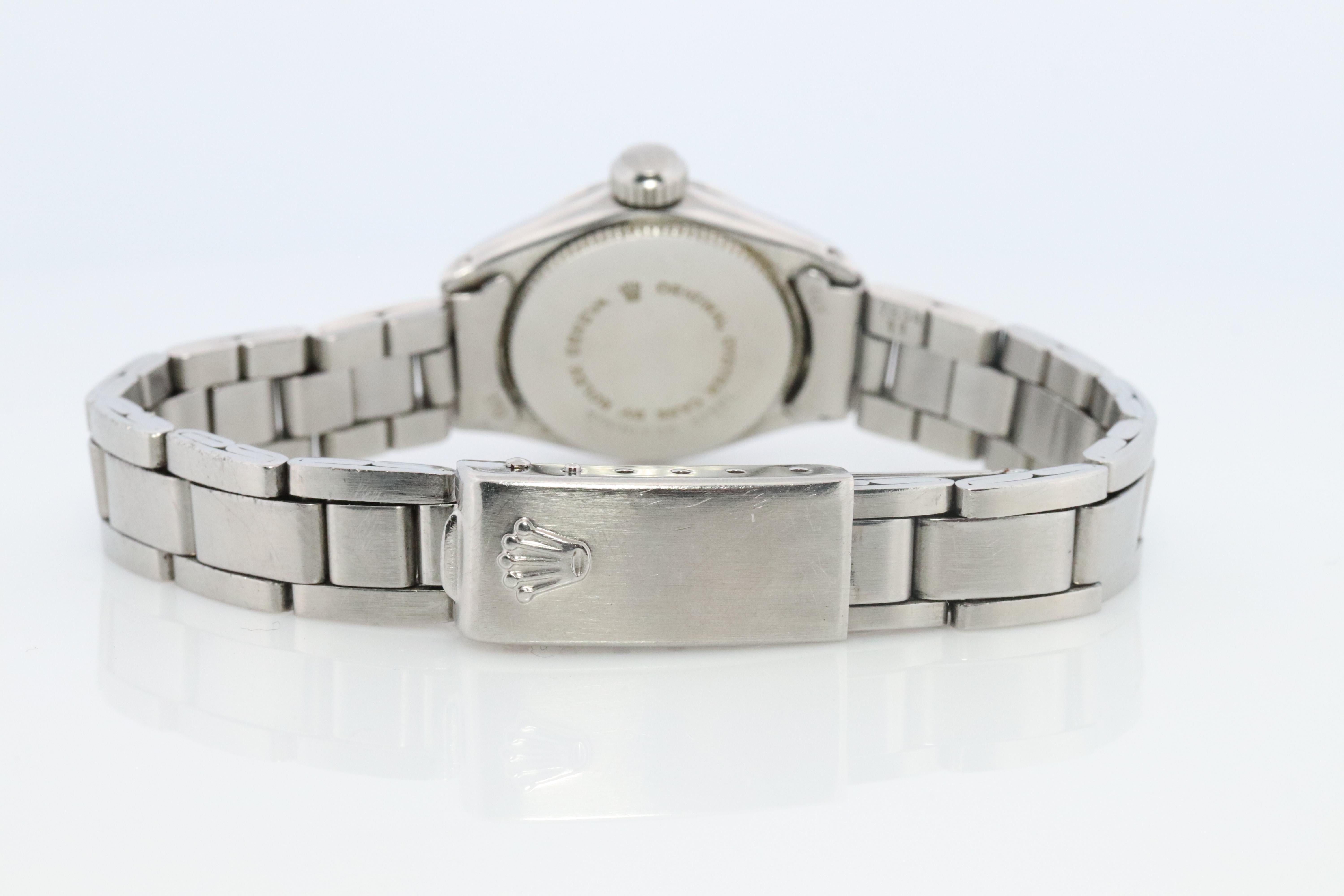 Genuine Tudor Watch. Ladies TUDOR 7535 Oyster Princess Wristwatch. In Good Condition For Sale In Port Charlotte, FL
