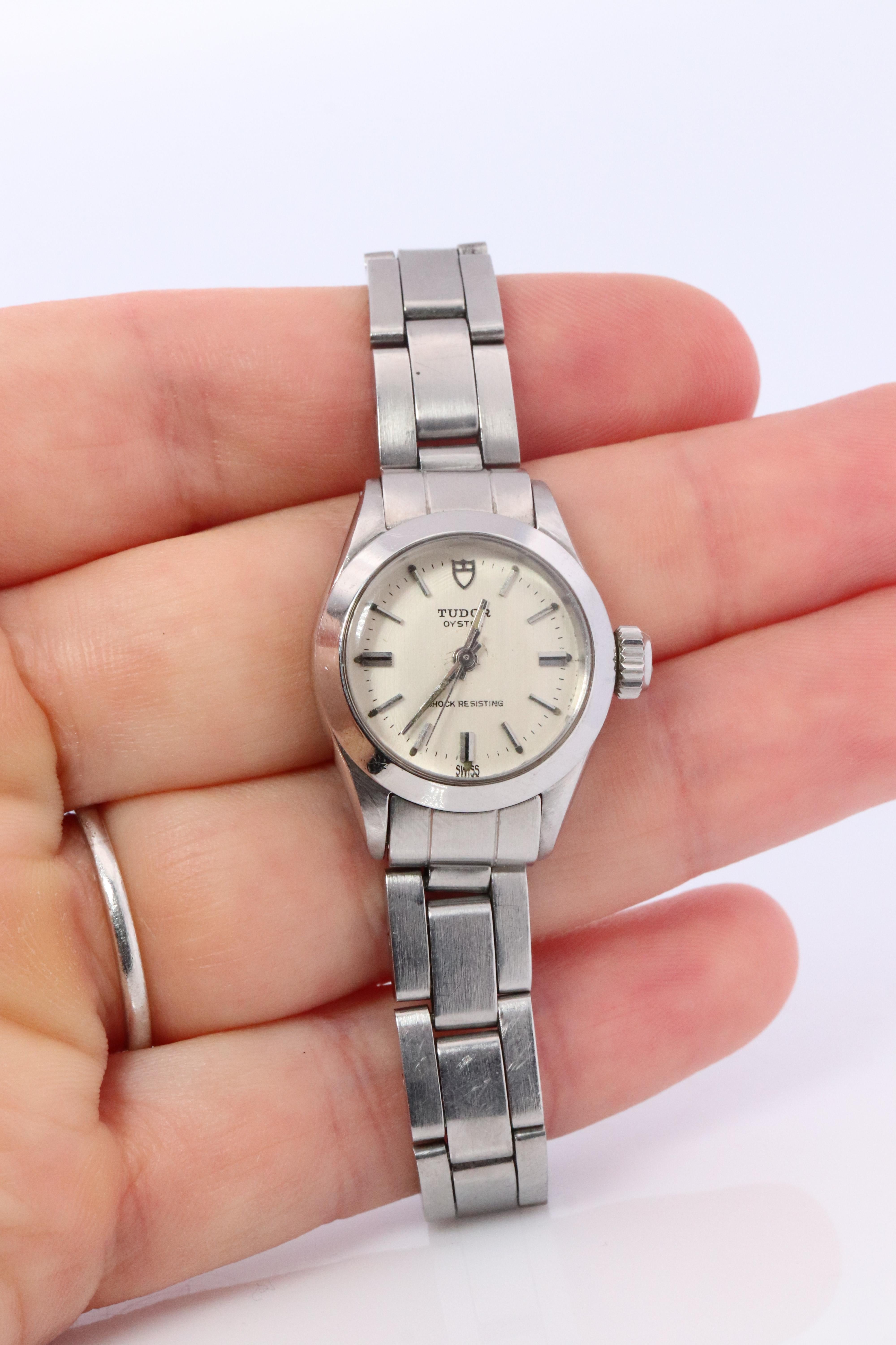Genuine Tudor Watch. Ladies TUDOR 7535 Oyster Princess Wristwatch. For Sale 2