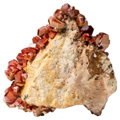 Auténtico Racimo de Cristal de Vanadinita sobre Matriz procedente de Marruecos (410.7 gramos)