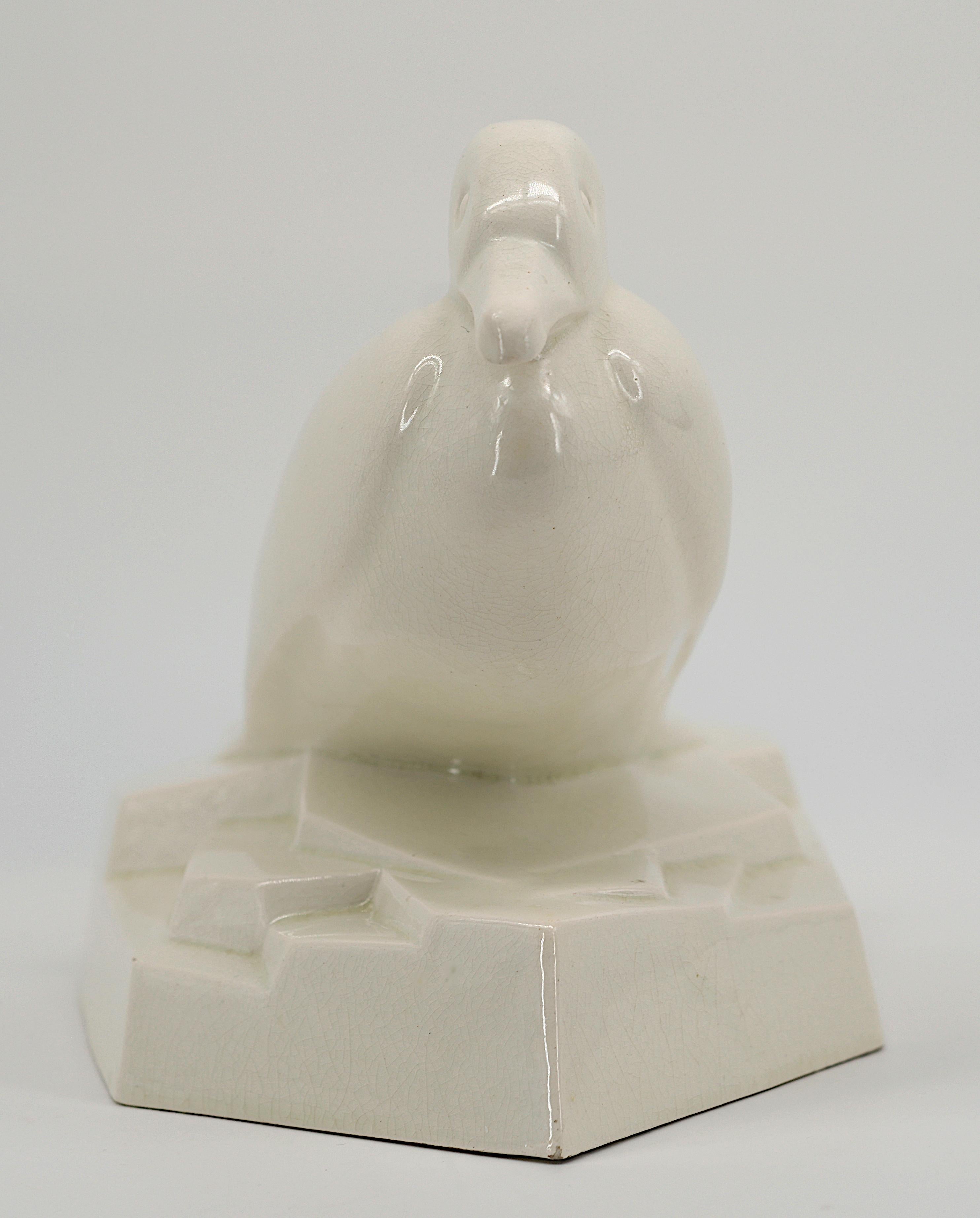 Art déco Geo Conde, mouette à Saint-Clément en céramique Art Deco, 1920 en vente