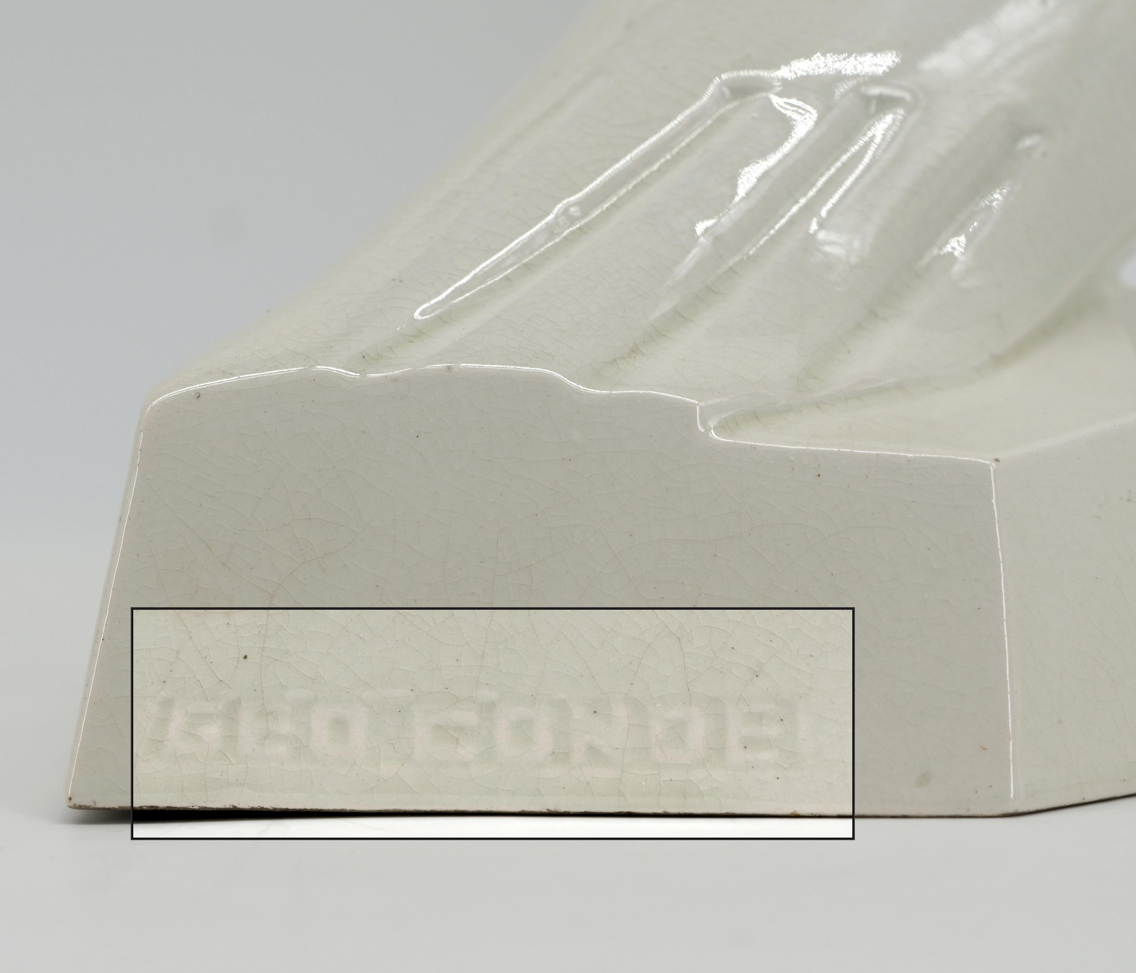 Céramique Geo Conde, mouette à Saint-Clément en céramique Art Deco, 1920 en vente