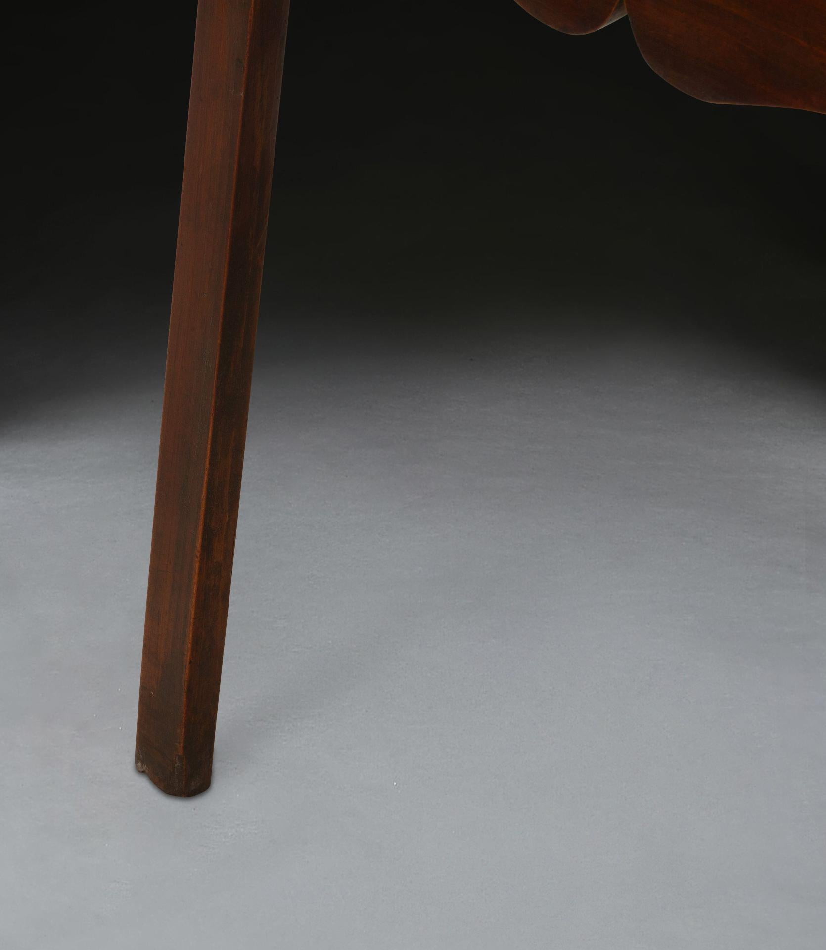 Table de grillon en acajou et bois de fruitier Geo III en vente 3