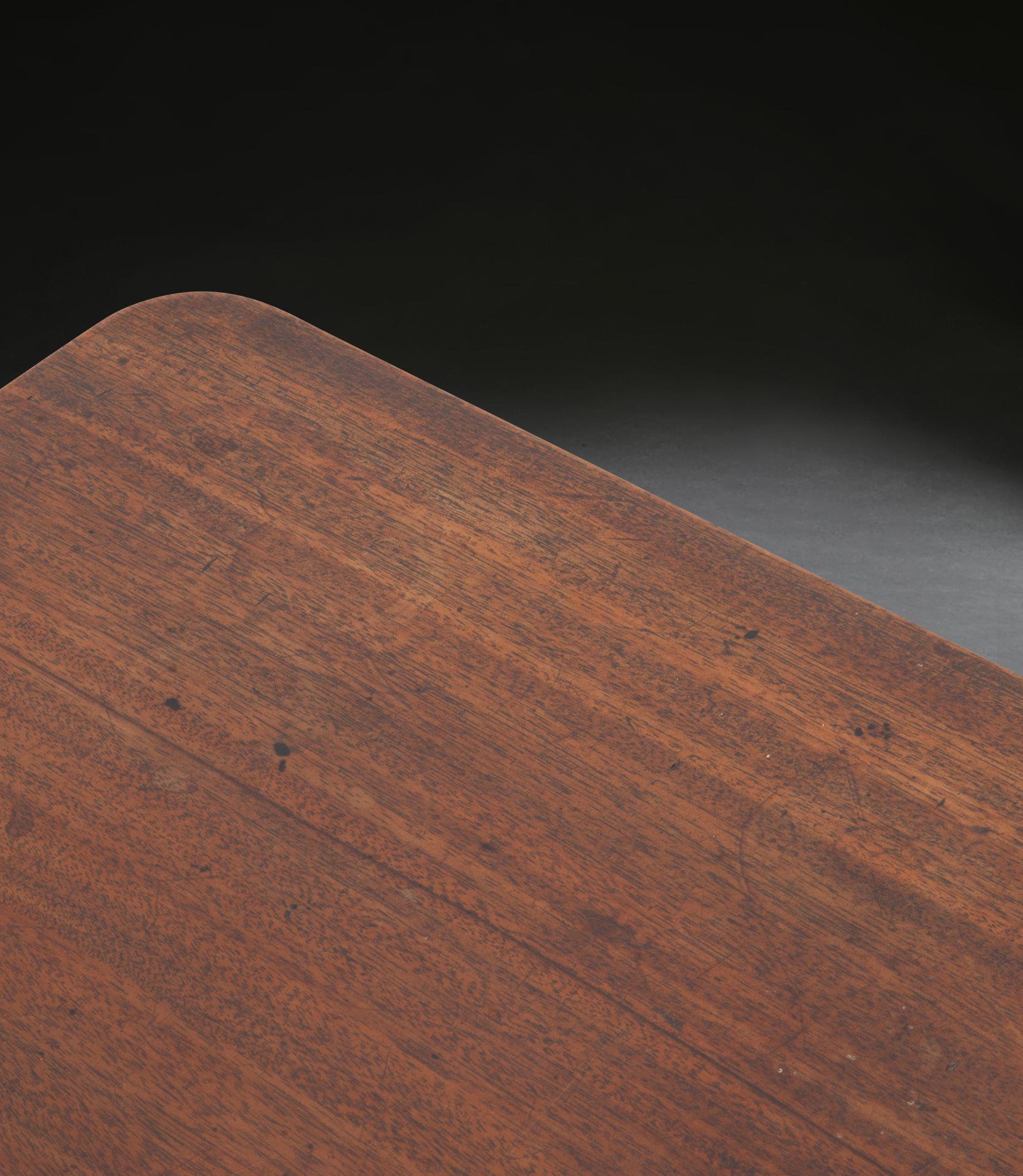 Européen Table de grillon en acajou et bois de fruitier Geo III en vente