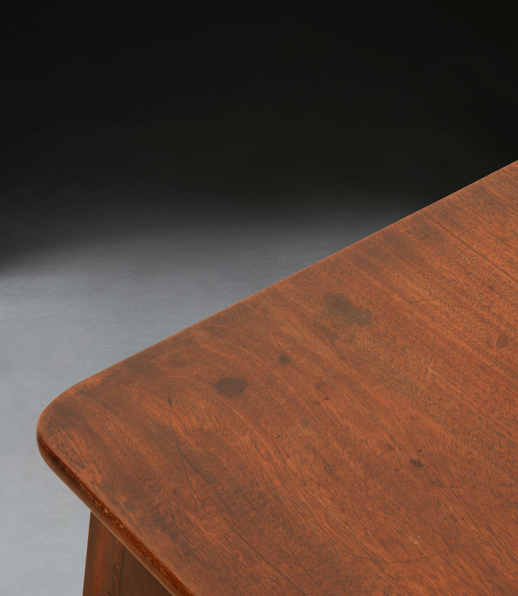 Milieu du XVIIIe siècle Table de grillon en acajou et bois de fruitier Geo III en vente