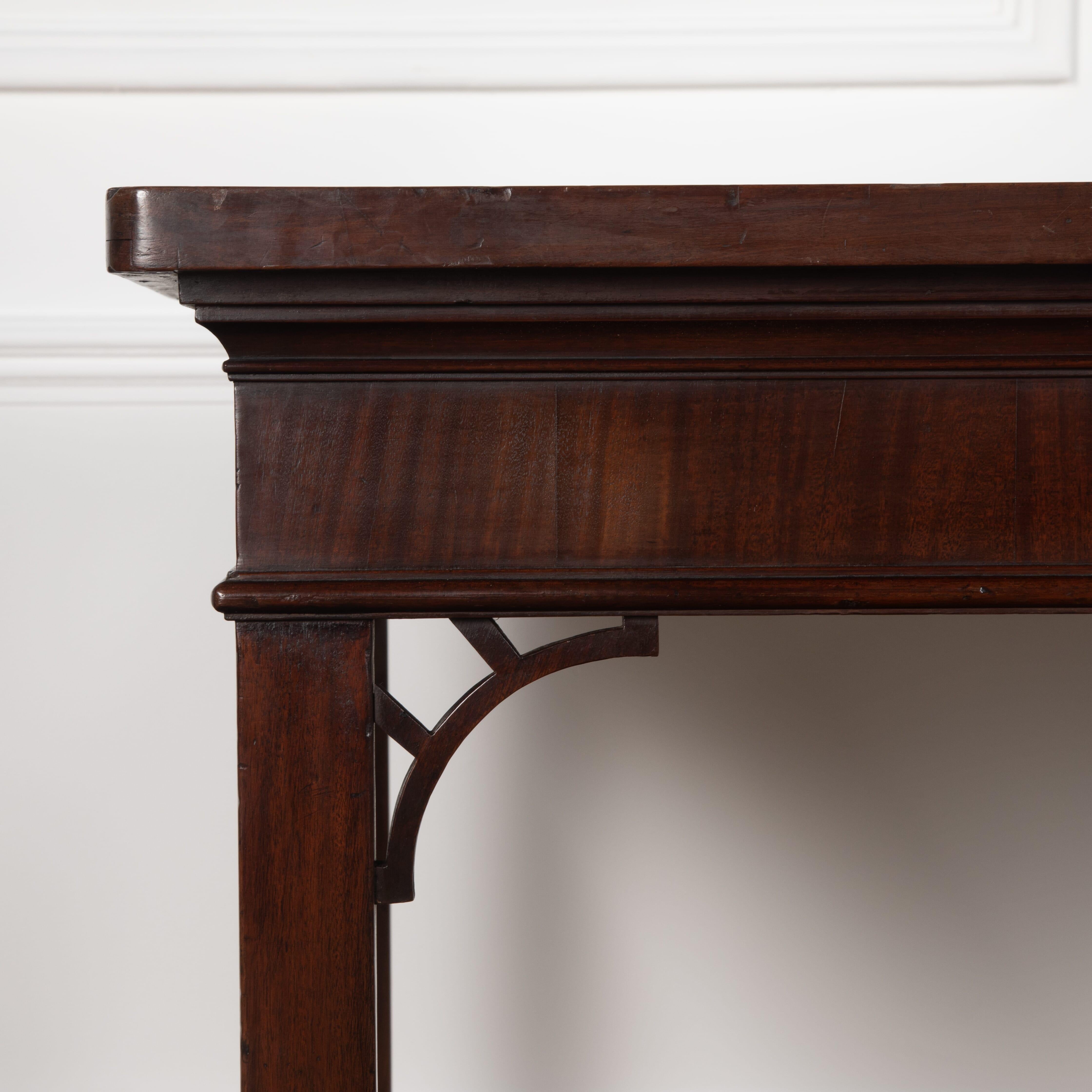 Geo III Mahogany Hall/Serving Table For Sale 3