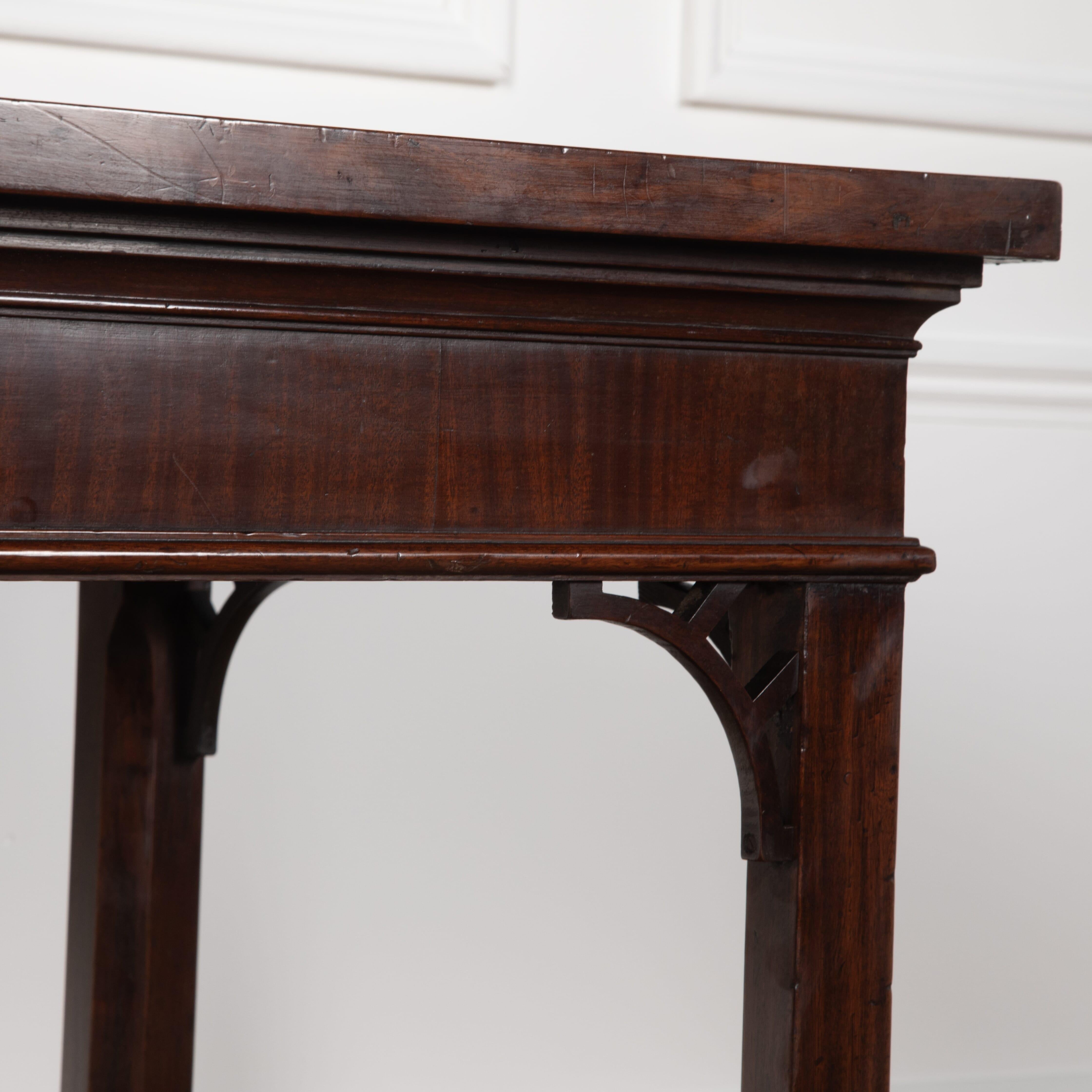 Geo III Mahogany Hall/Serving Table For Sale 5