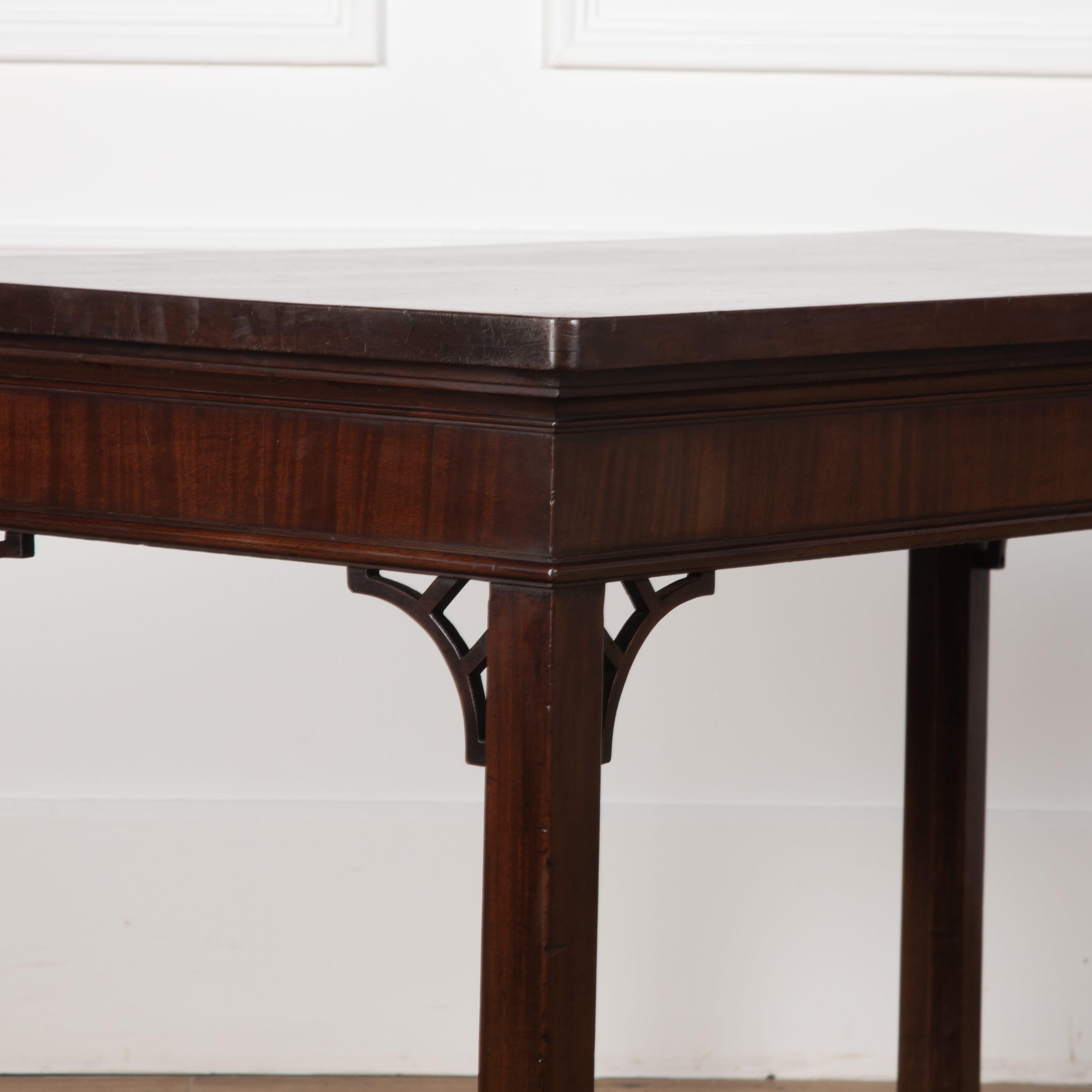 Geo III Mahogany Hall/Serving Table For Sale 6