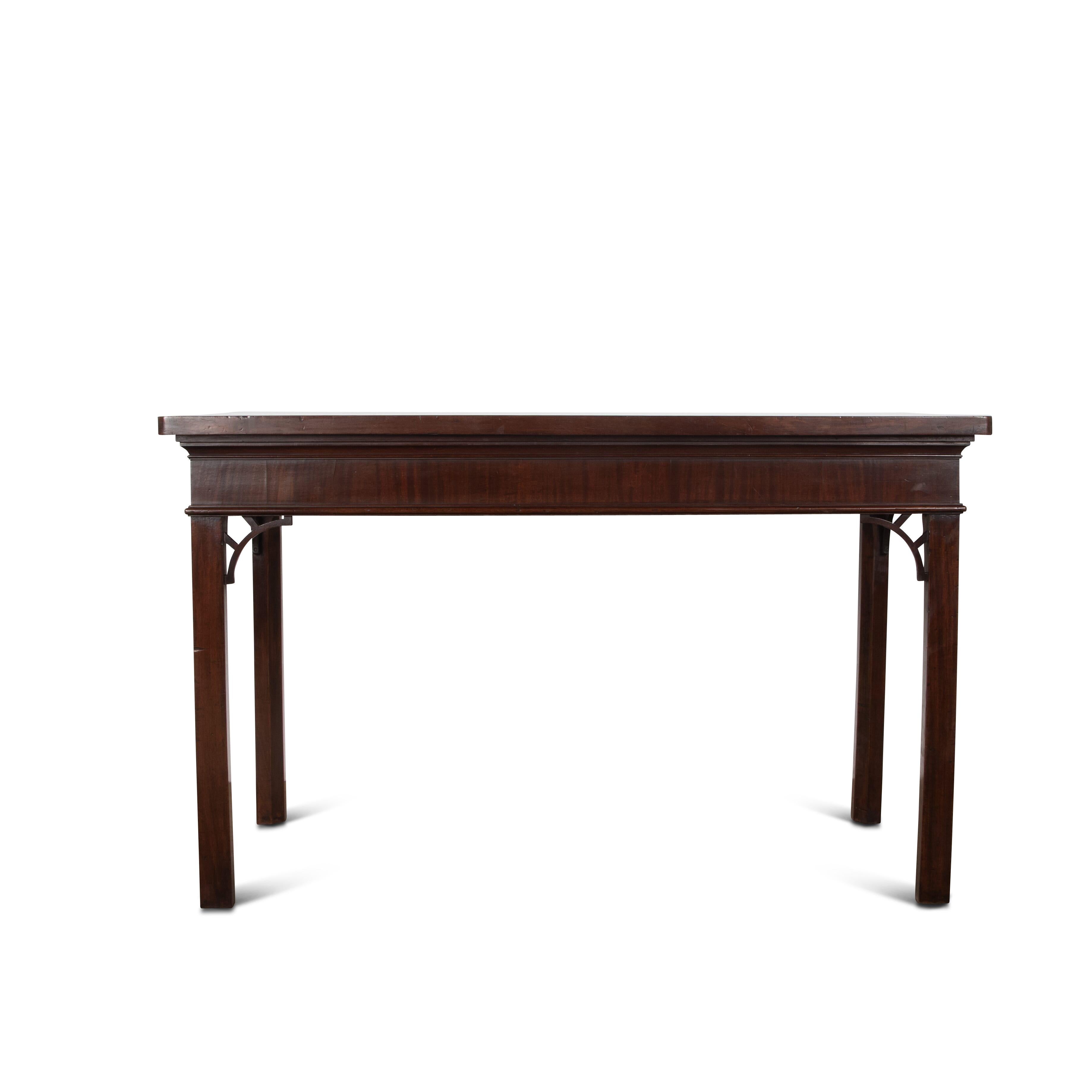Geo III Mahogany Hall/Serving Table For Sale 1