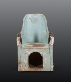 Geo III Painted Country Chair