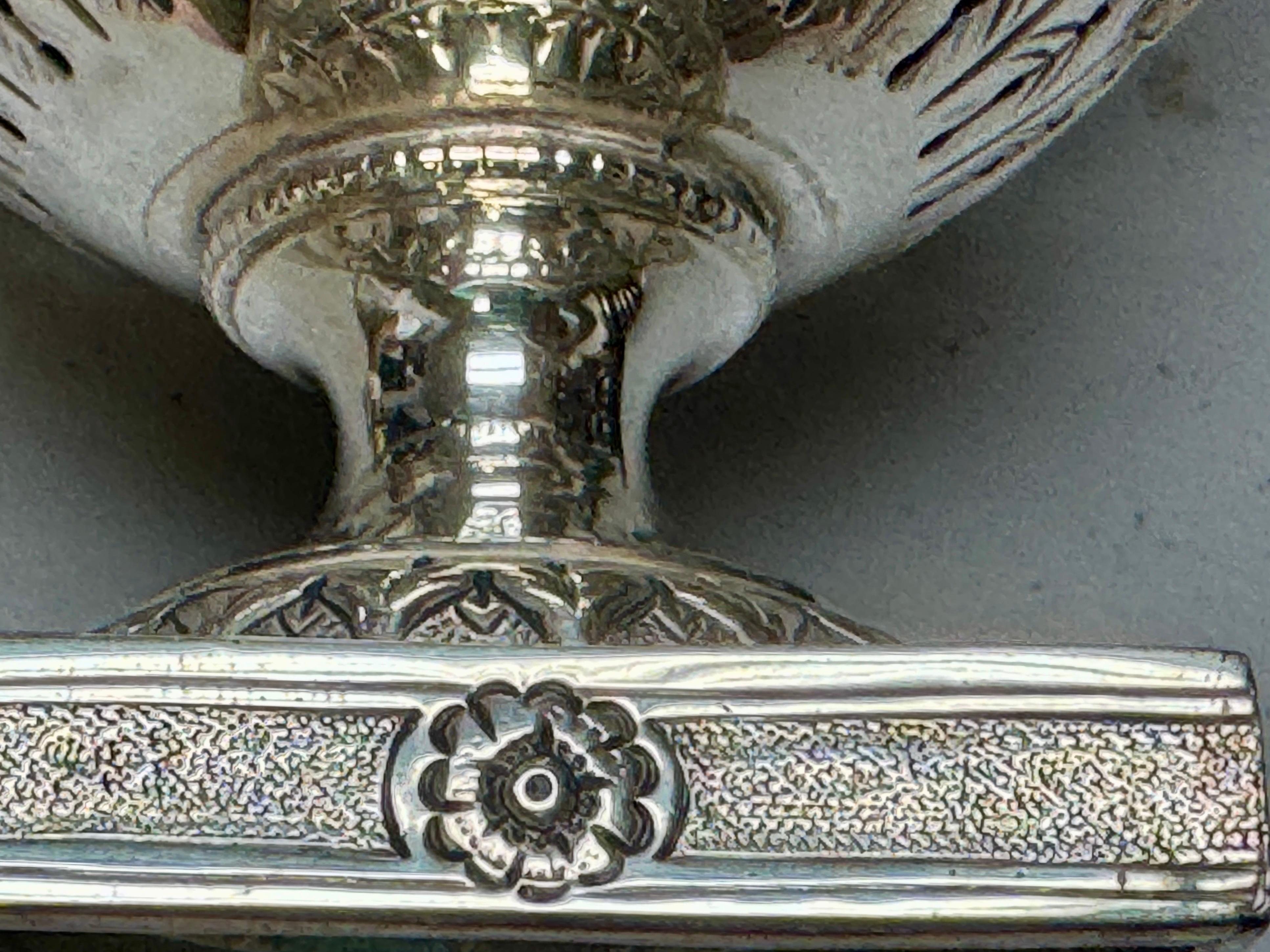 Ciotola Grand Tour traforata in argento di Geo III, Newcastle 1771-1772 di Nathan & Hayes in vendita 8