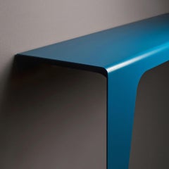 21st Century Modern "Géo" Metal Console Table Indoor